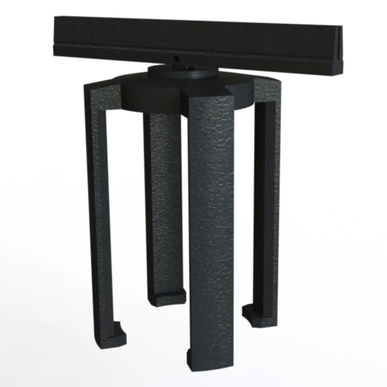 Banner Stakes Barrier Stanchion Post Sign Holder, for 7" x 11" Acrylic Signs; Each - PL4130