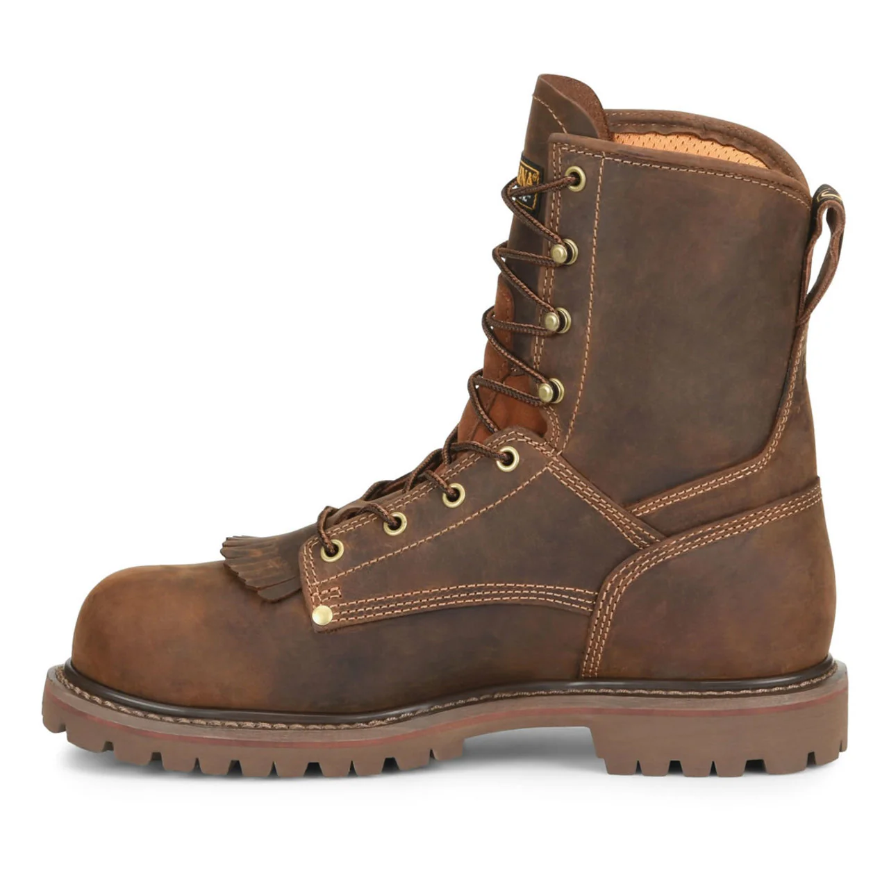 Carolina Men's 28 Series 8" Waterproof EH Composite Toe Boots, CA8528, Kharthoum Cigar - Image 4