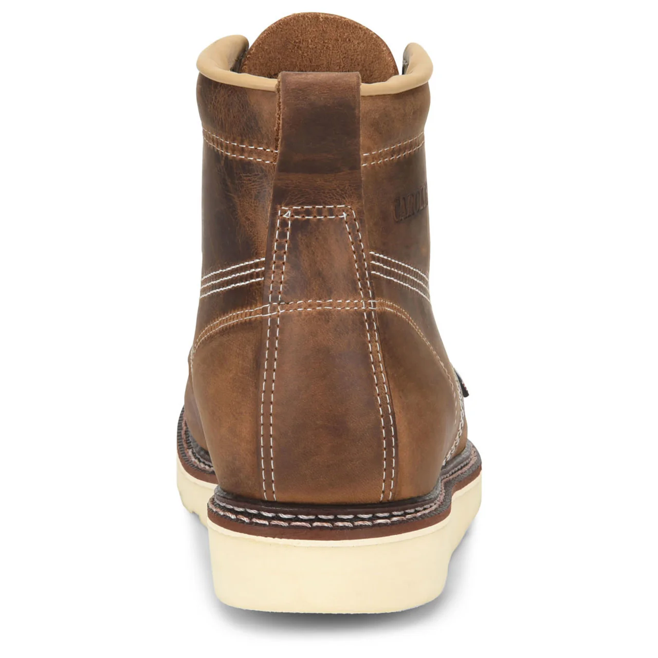 Carolina Men's AMP 6" USA EH Steel Toe Boots, CA7811, Tan - Image 5