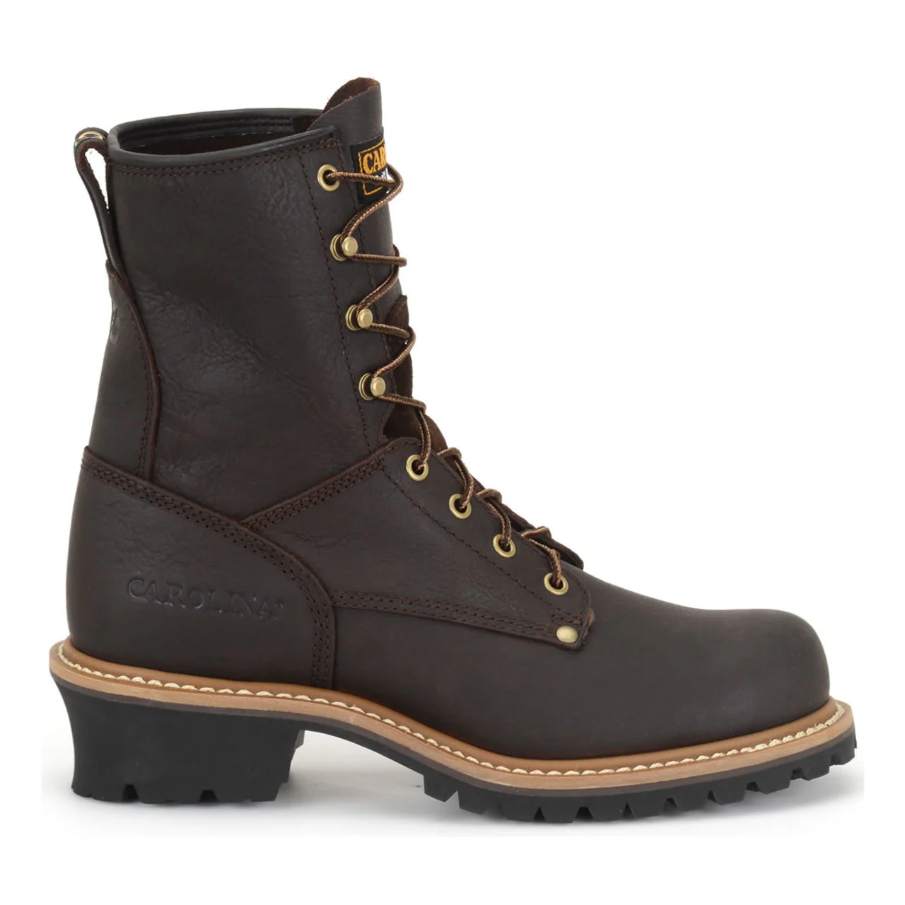 Carolina Men's Elm 8" Loggers EH Soft Toe Boots, 821, Briar Pitstop