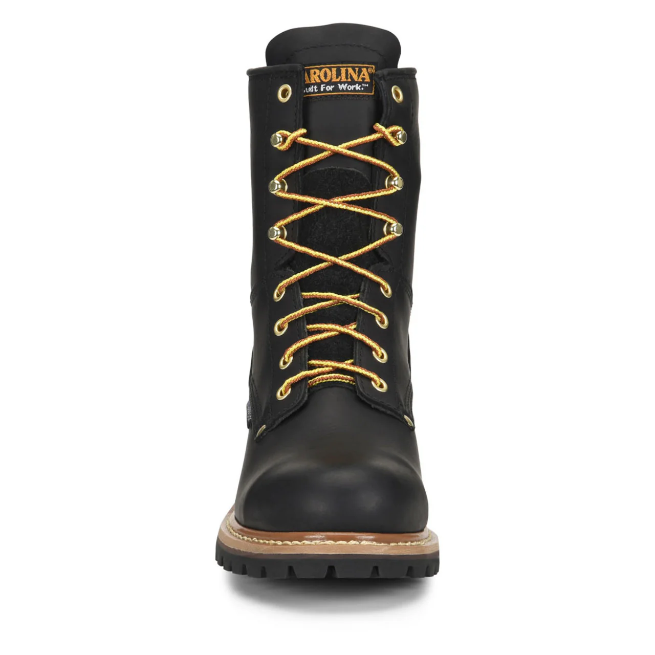 Carolina Men's Spruce 8" Logger Waterproof EH Steel Toe Boots, CA9823, Black - Image 4