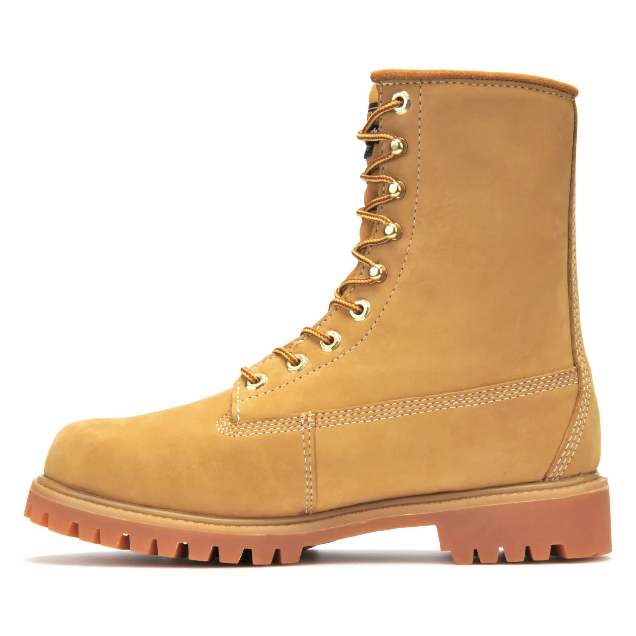 Carolina Men's Journeyman Hi 8" Waterproof Insulated EH Steel Toe Boots, CA7545, Wheat - Image 5