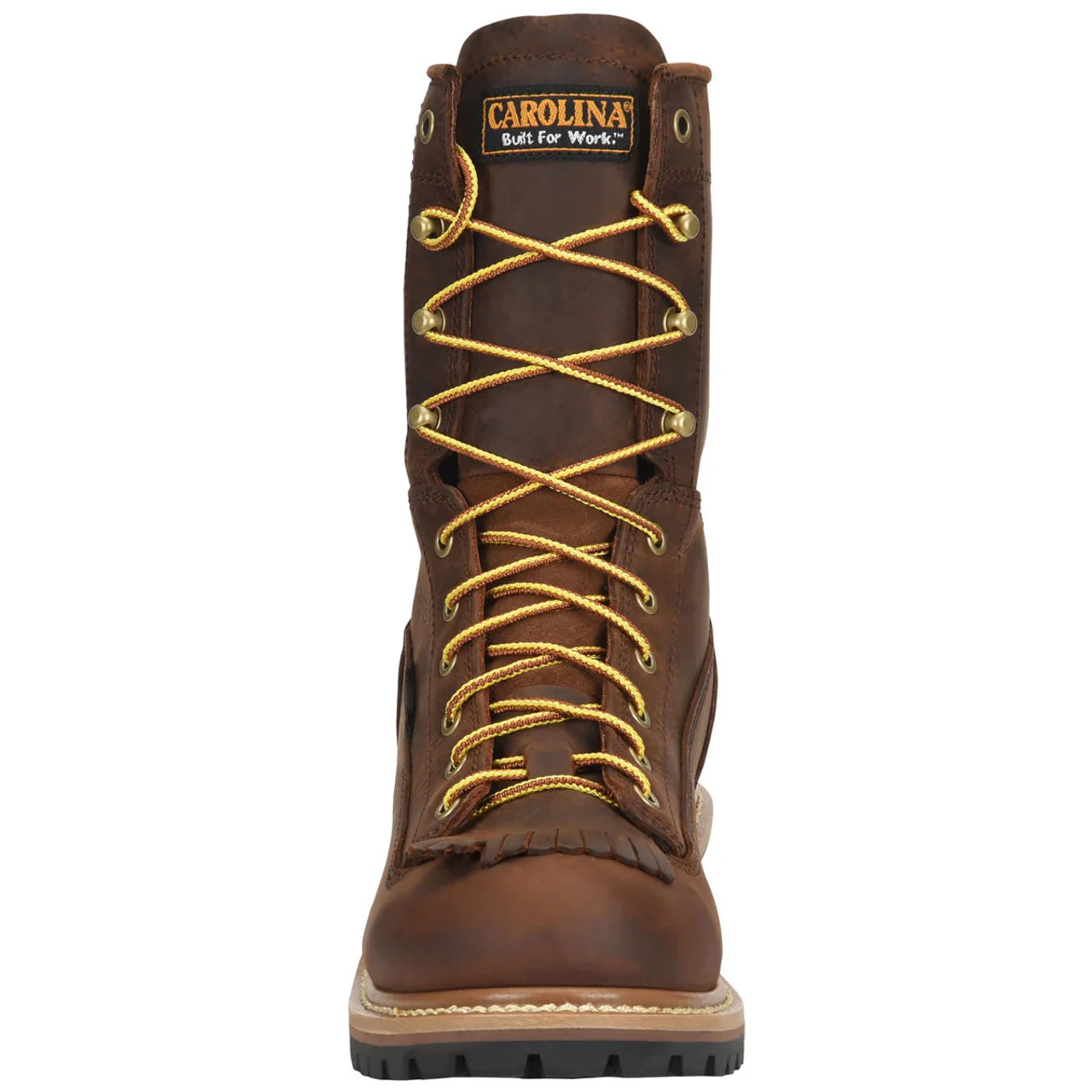 Carolina Men's Spruce 8" Loggers Waterproof EH Steel Toe Boots, CA9824, Copper Crazy Horse - Image 3