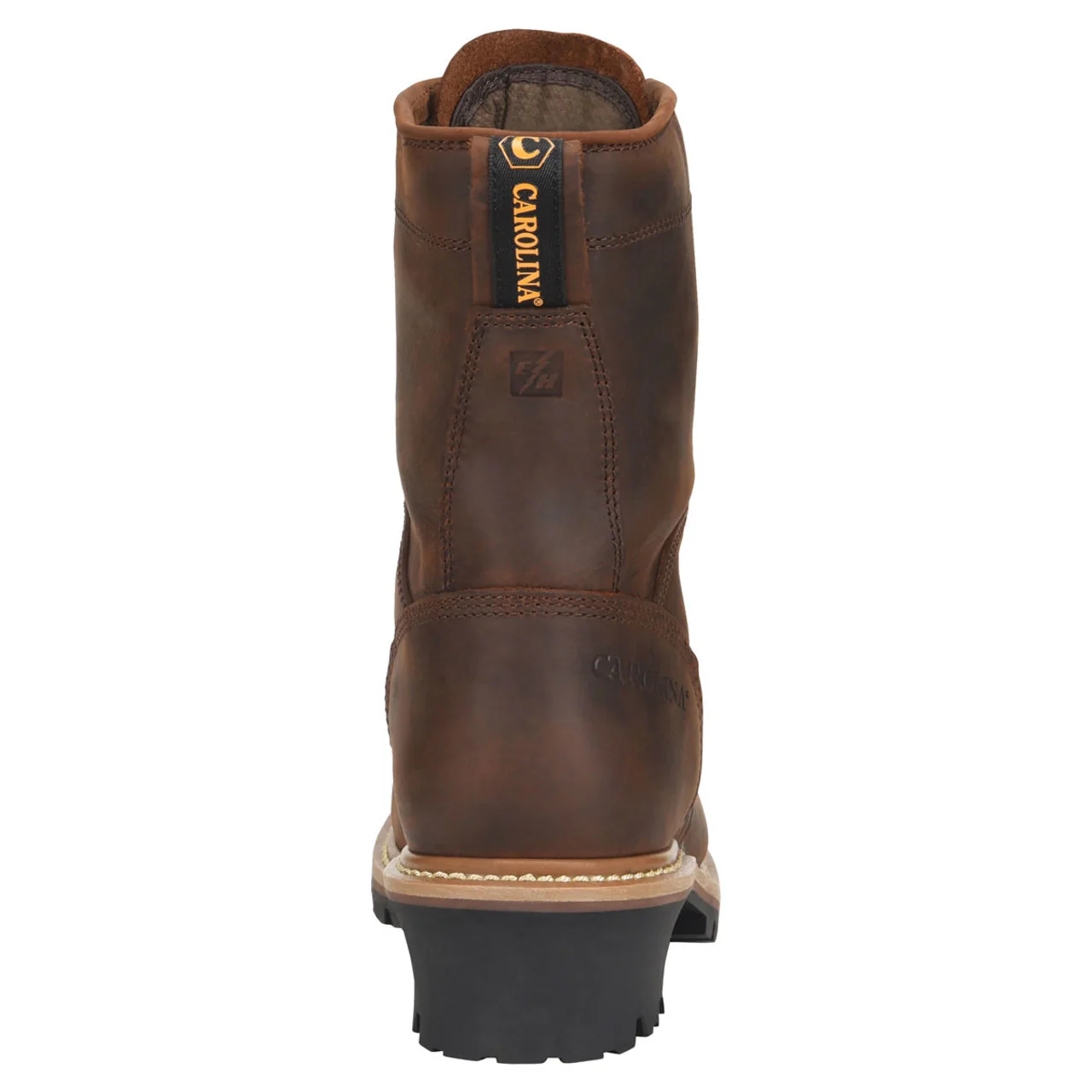 Carolina Men's Spruce 8" Loggers Waterproof EH Steel Toe Boots, CA9824, Copper Crazy Horse - Image 5