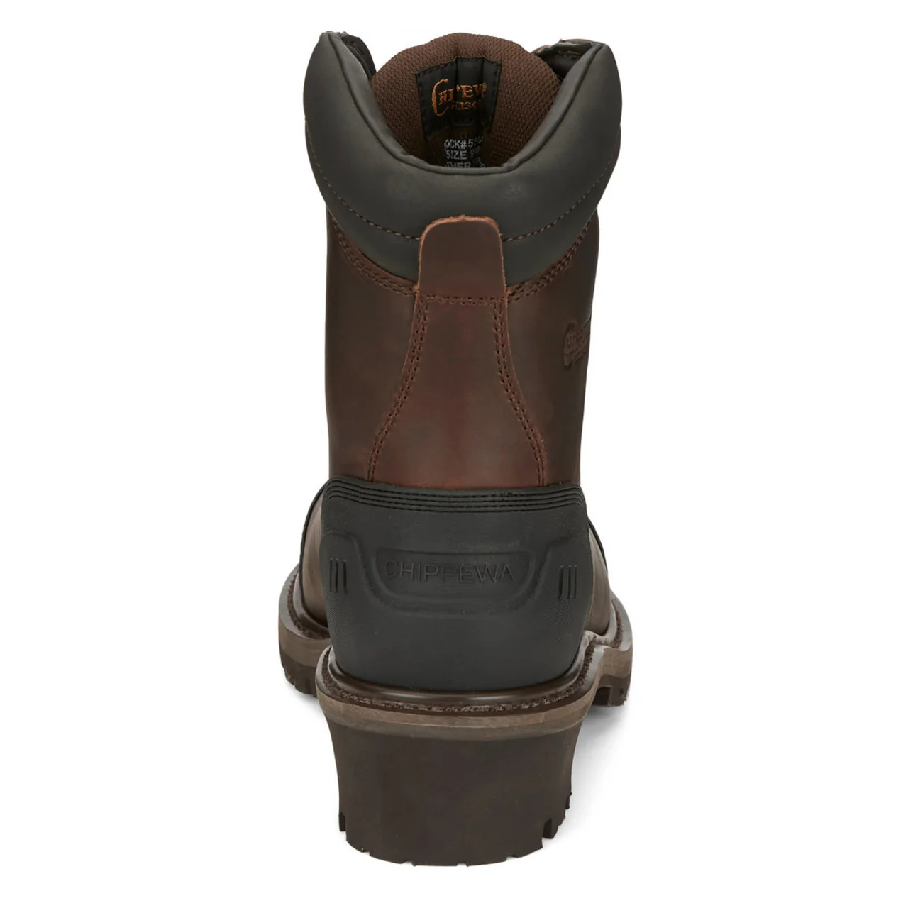 Chippewa Men's Aldarion 8" Logger Waterproof Insulated EH Composite Toe Boots, 55053, Brown - Image 6