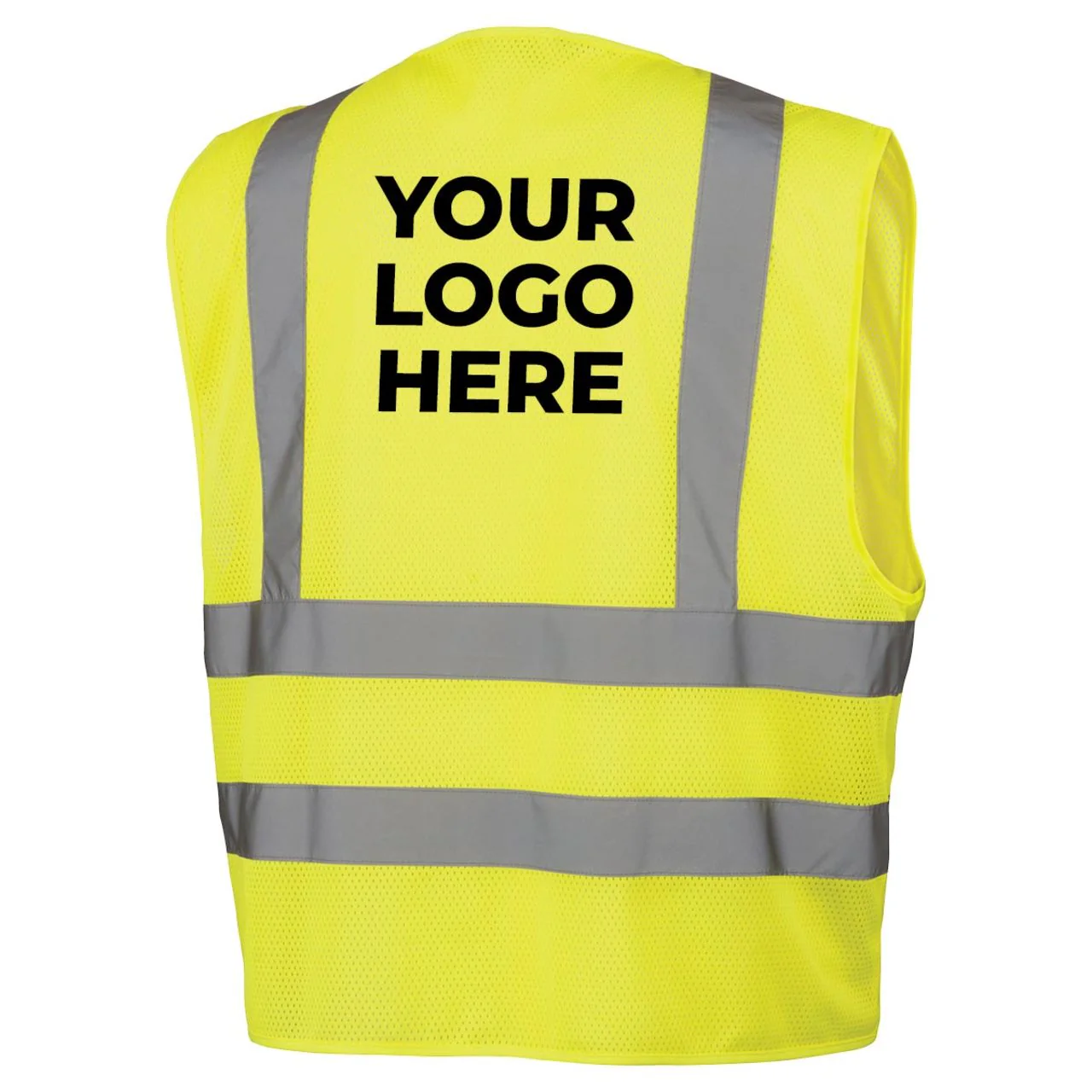 Custom Pyramex RVZ26 Type R Class 2 Hi-Vis Mesh Safety Vest - Image 4