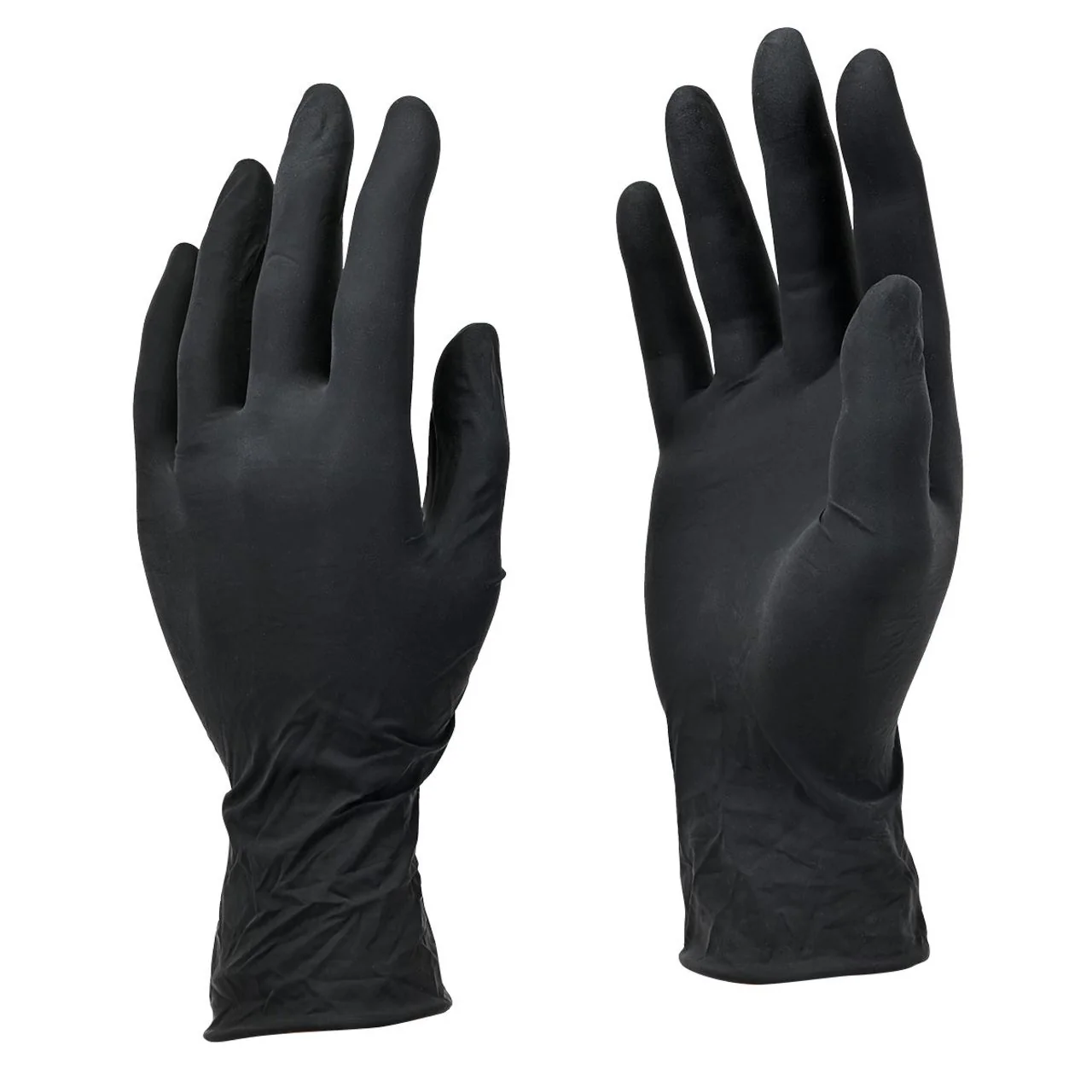 DASH Black Maxx Latex Exam Grade Disposable Gloves, Black, 6.6 mil, Case of 1000 - Image 2