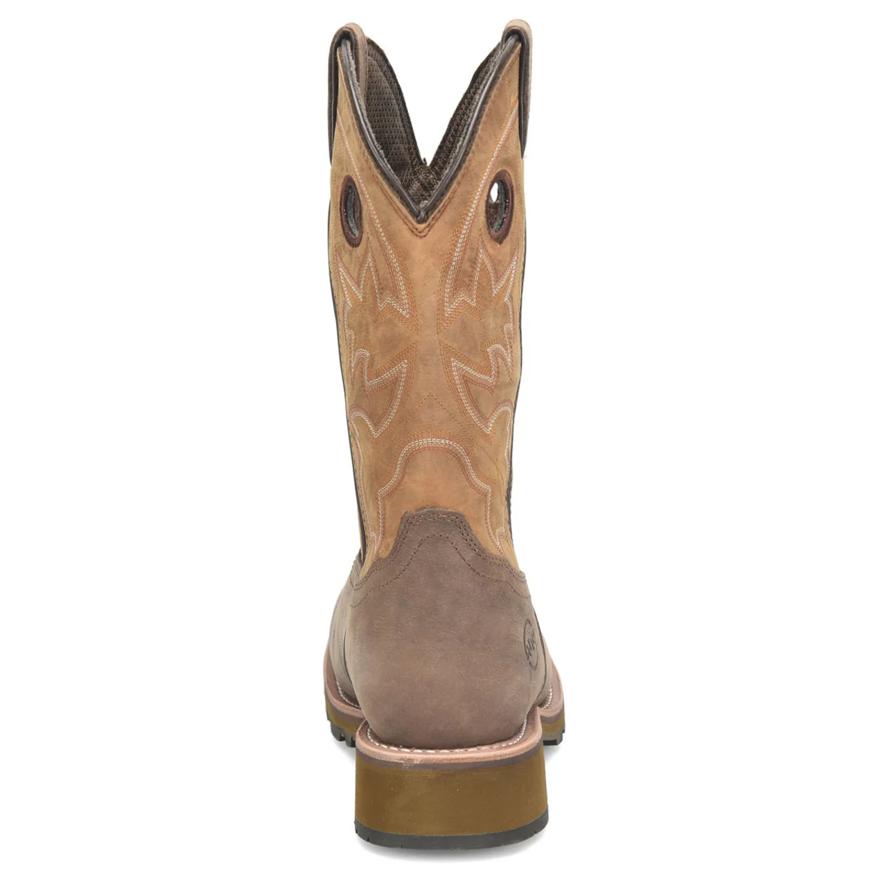 Double-H Men's Abner 12" Roper Waterproof EH Composite Toe Boots, DH5353, Brown - Image 5