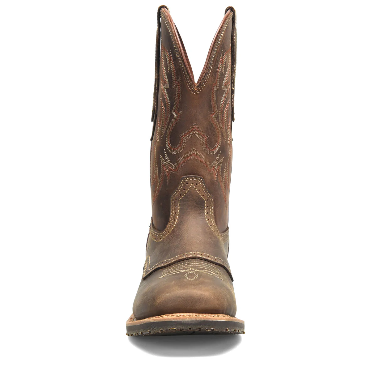 Double-H Men's Cascade 11" Roper Plain Toe Boots, DH4160, Brown - Image 4