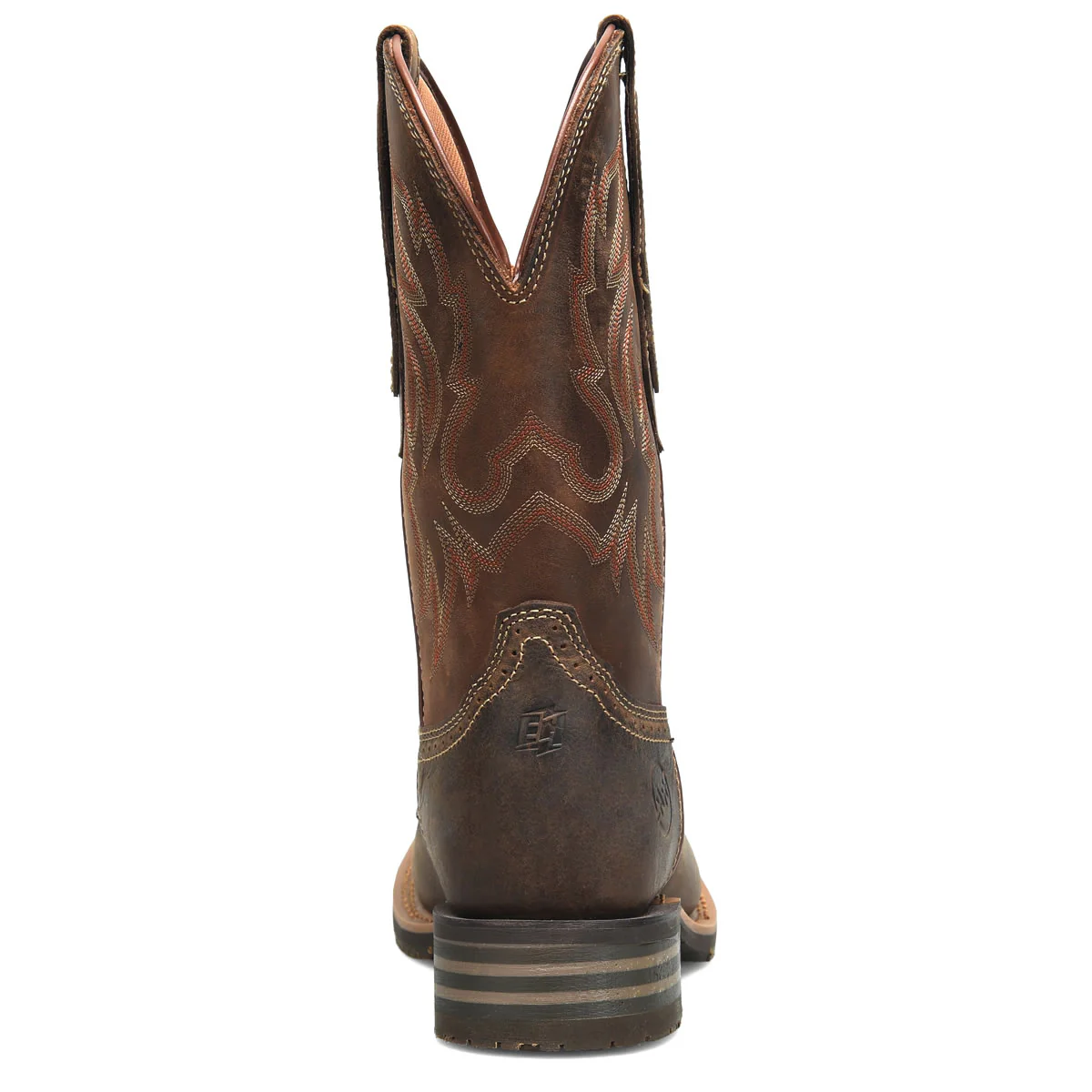 Double-H Men's Cascade 11" Roper Plain Toe Boots, DH4160, Brown - Image 6