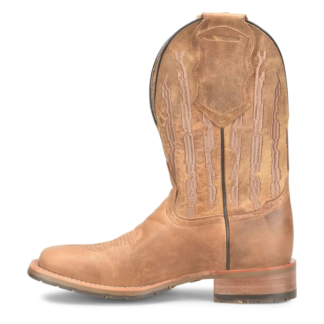 Double-H Boots Men's Covada 11" Stockman Soft Toe Boots, DH7033, Brown - Image 4