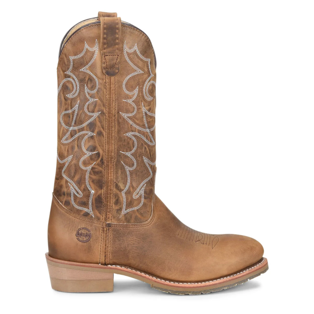 Double-H Men's Dylan 12" Western Steel Toe Boots, DH1592, Brown