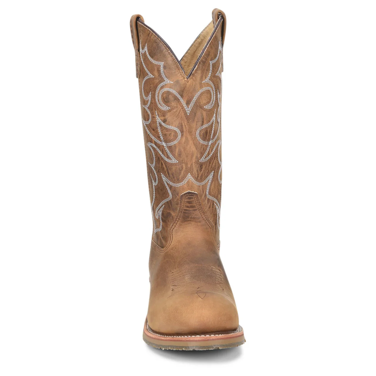 Double-H Men's Dylan 12" Western Steel Toe Boots, DH1592, Brown - Image 3