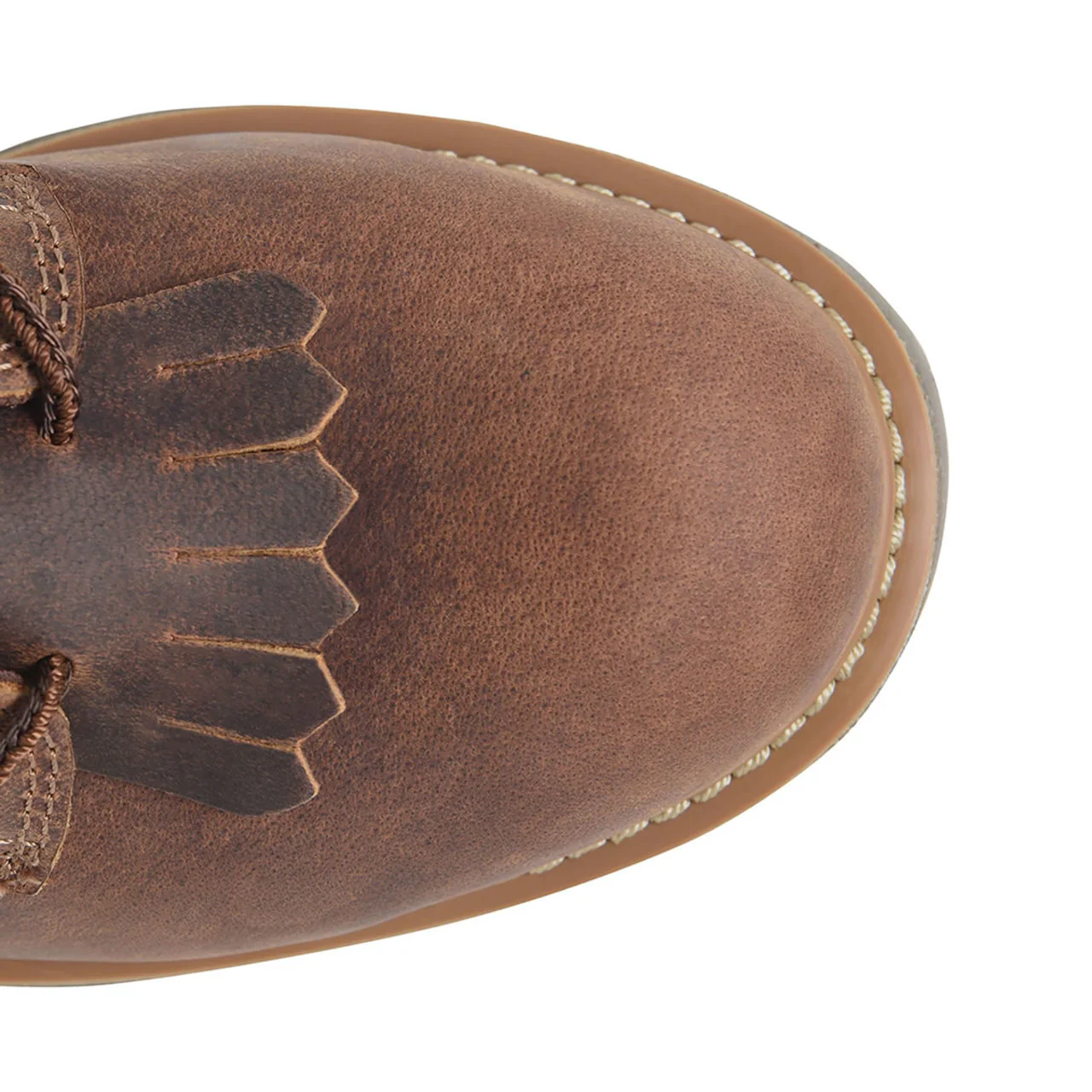 Double-H Boots Men's Judge 8" Wellington EH Alloy Toe Boots, DH4155, Brown - Image 2