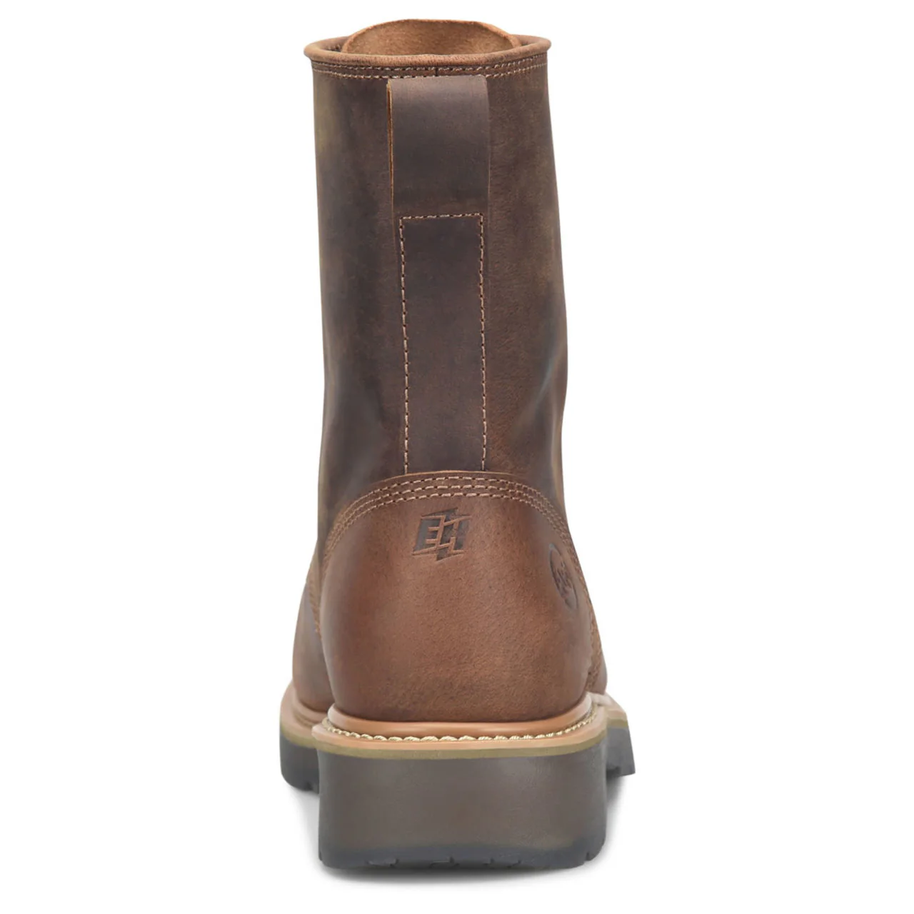 Double-H Boots Men's Judge 8" Wellington EH Alloy Toe Boots, DH4155, Brown - Image 5
