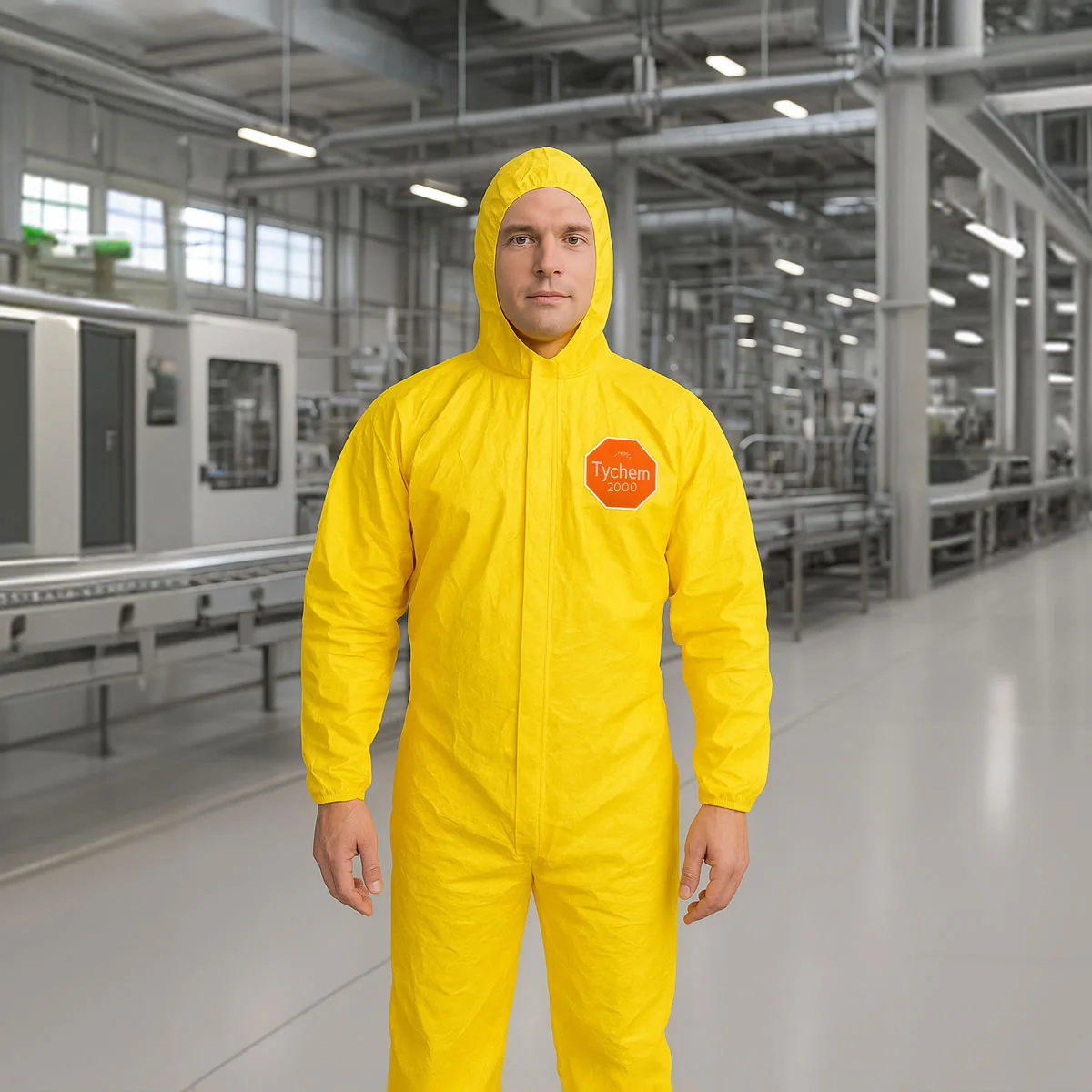 DuPont Tychem 2000 QC127S Protective Coveralls, 25 Pack - Image 5