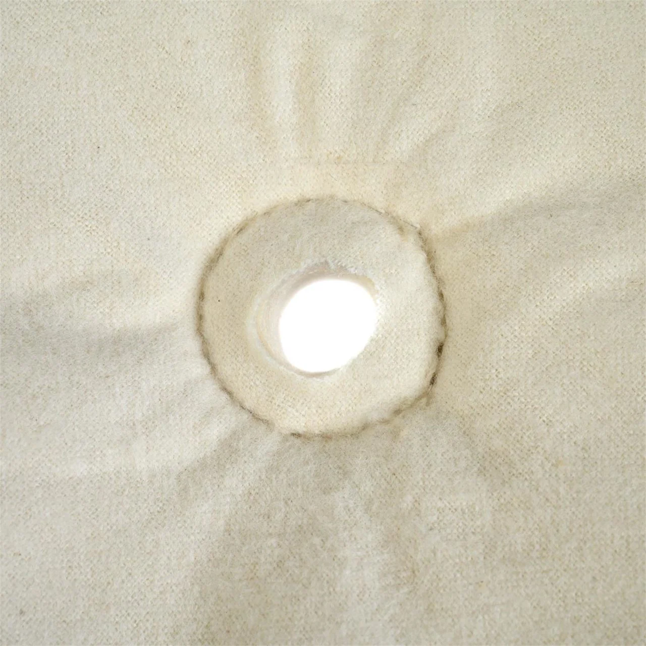 Eazypower 6" Canton Flannel 30-Ply Loose Buffing Wheel - 81021 - Image 3