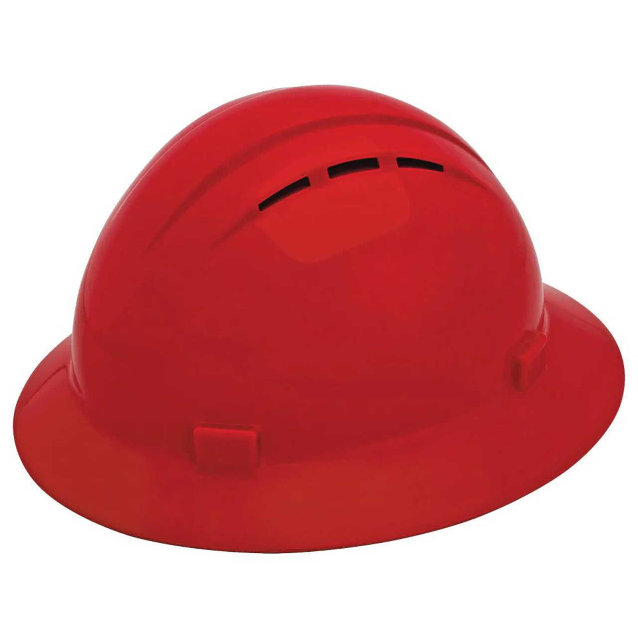 Delta Plus Americana Vented Full Brim Hard Hat, 4-Point Ratchet Suspension - Image 4