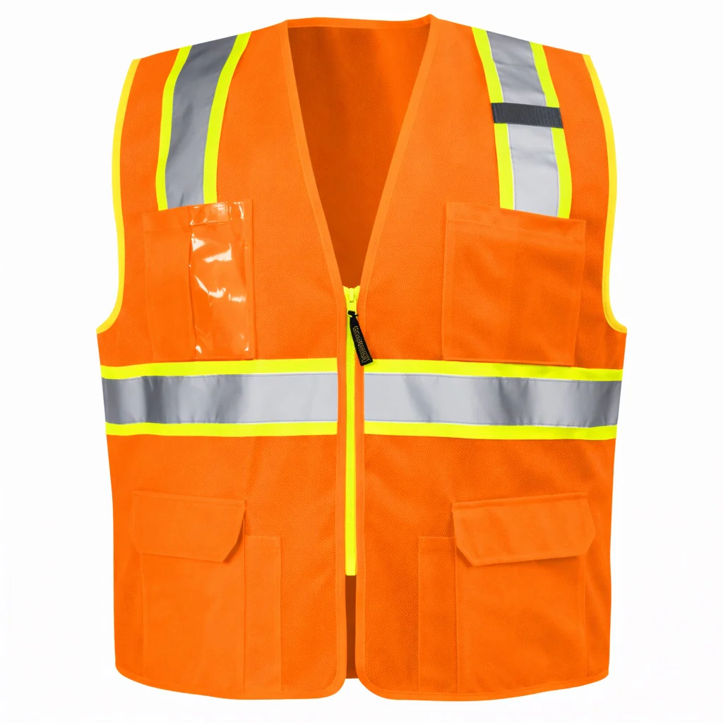 OccuNomix Type R Class 2 Hi-Vis Two-Tone Surveyor Safety Vest, LUX-ATRANS - Image 3