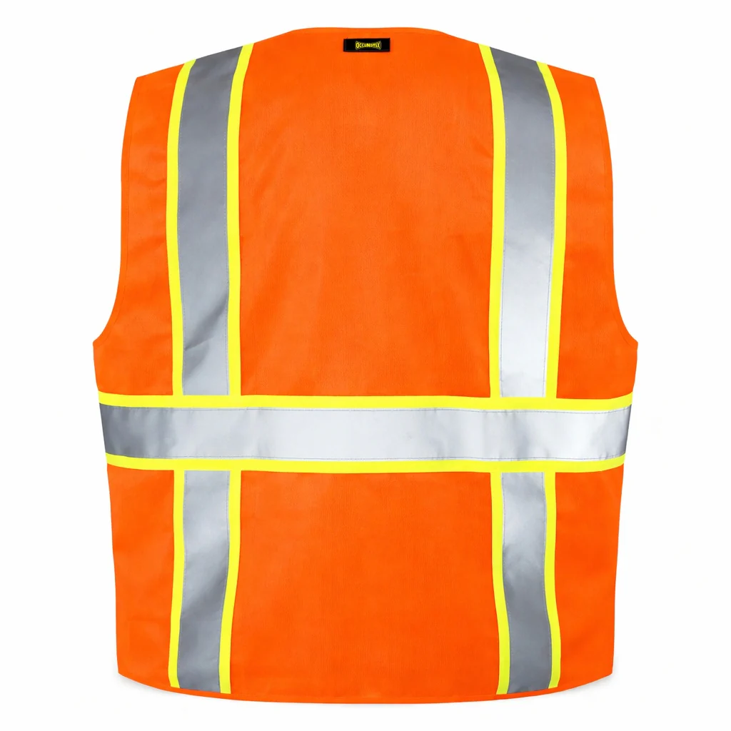 OccuNomix Type R Class 2 Hi-Vis Two-Tone Surveyor Safety Vest, LUX-ATRANS - Image 4