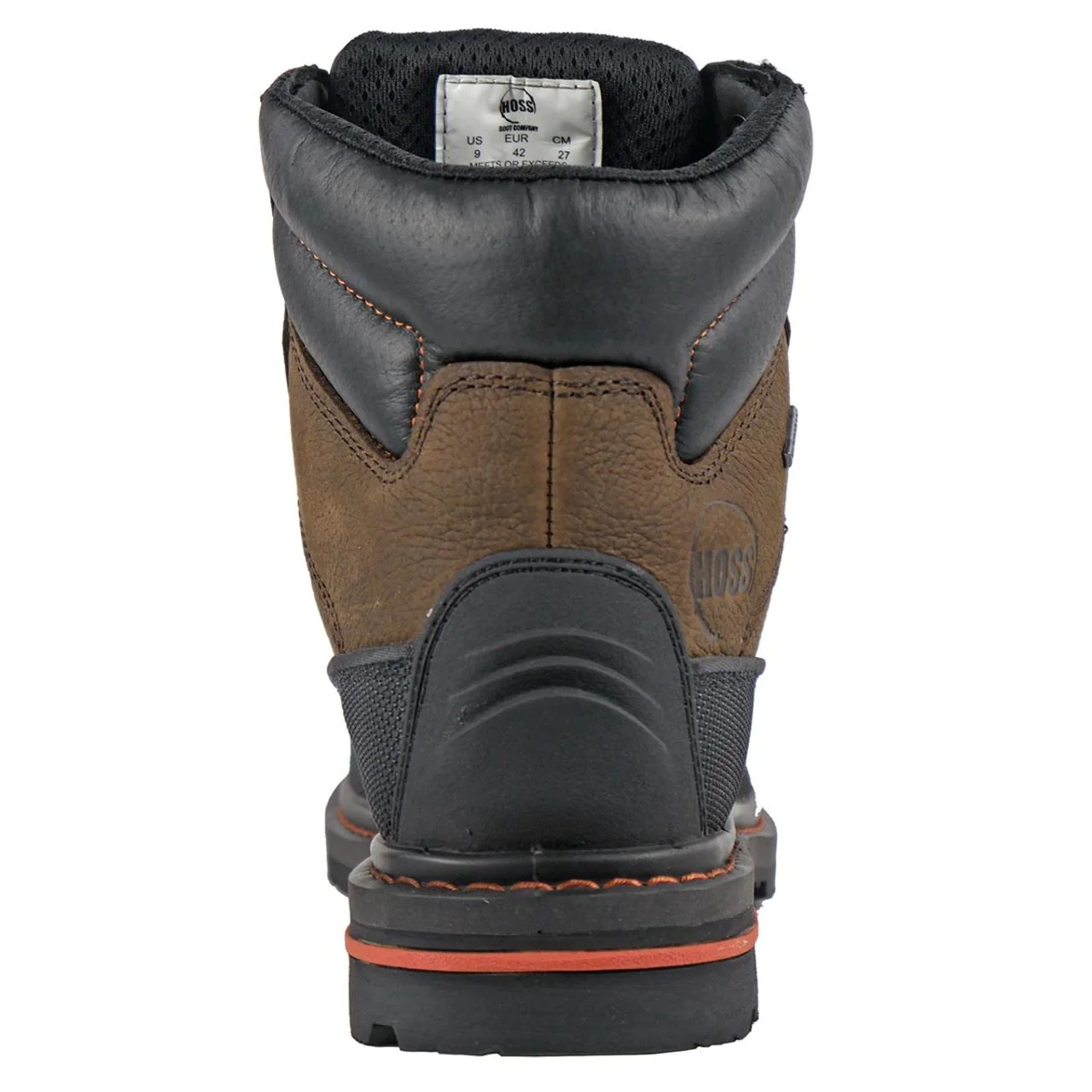 Hoss Men's K-Tough 6" Composite Toe Boots, 62705, Brown - Image 3