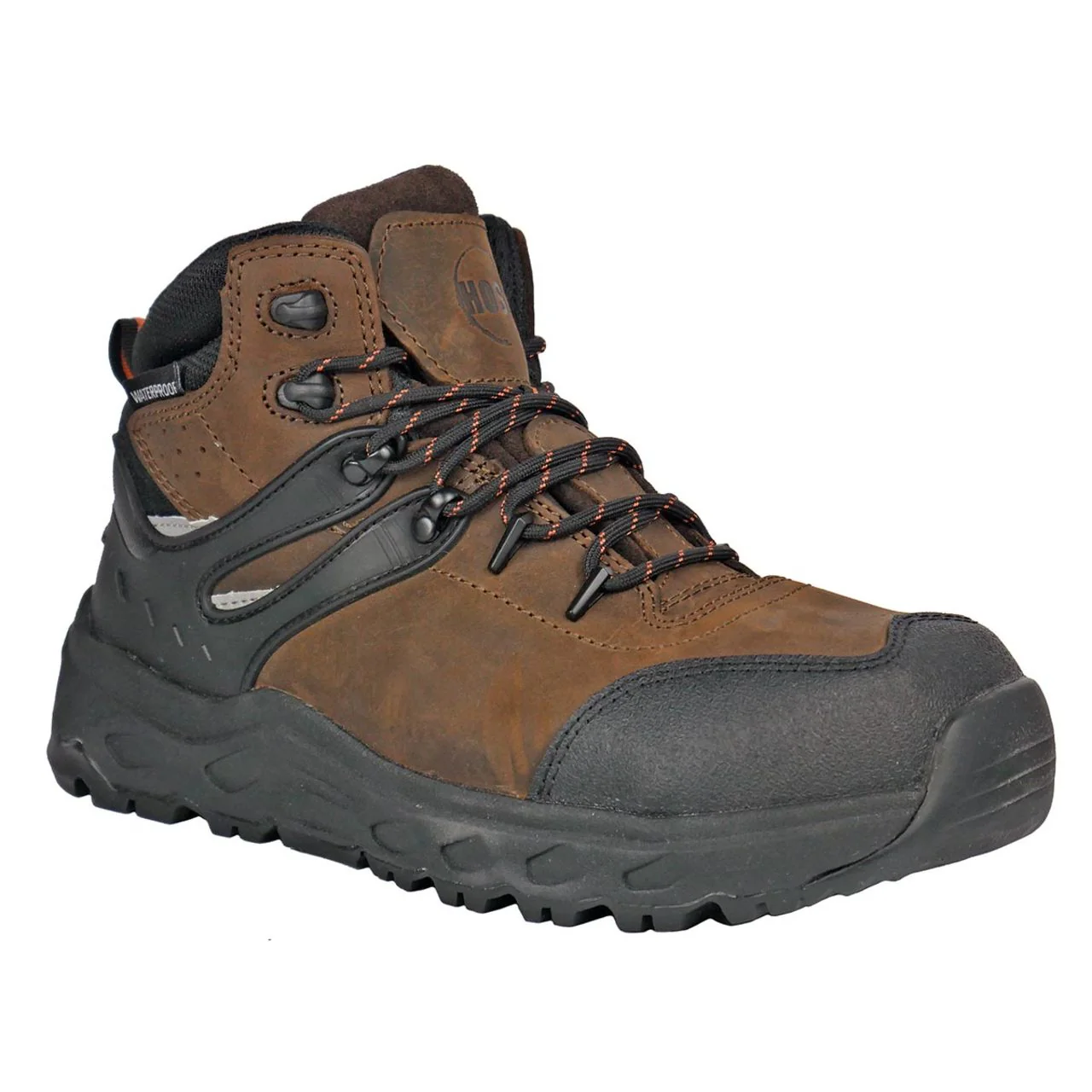 Hoss Men's Stomp 6" Aluminum Toe Boots, 60203, Brown