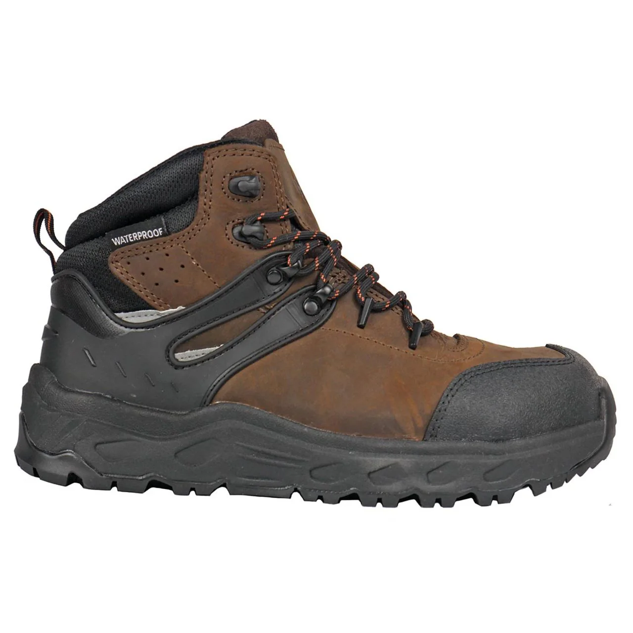 Hoss Men's Stomp 6" Aluminum Toe Boots, 60203, Brown - Image 4