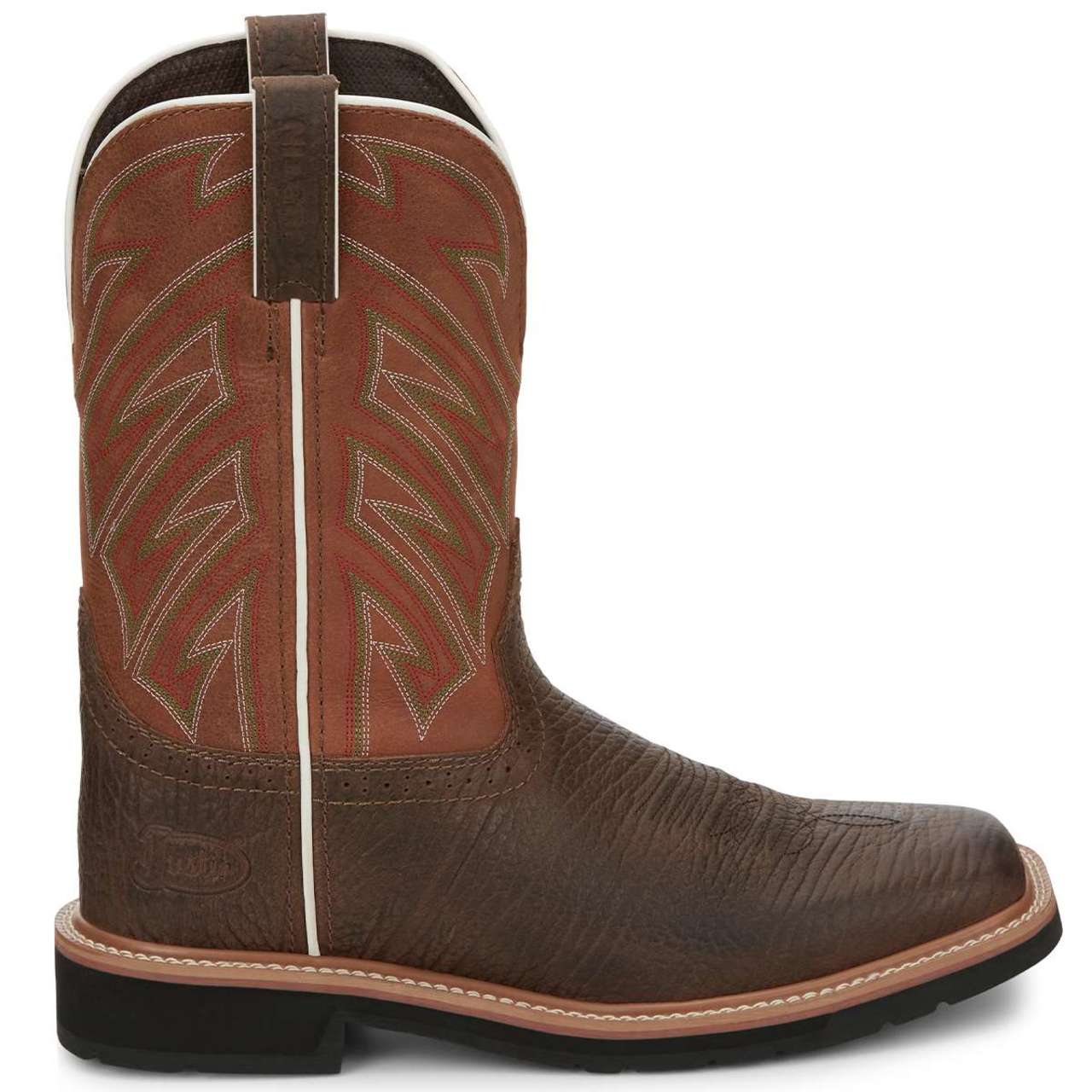 Justin Men's Electrician 11" EH Soft Toe Boots, SE4560, Brown