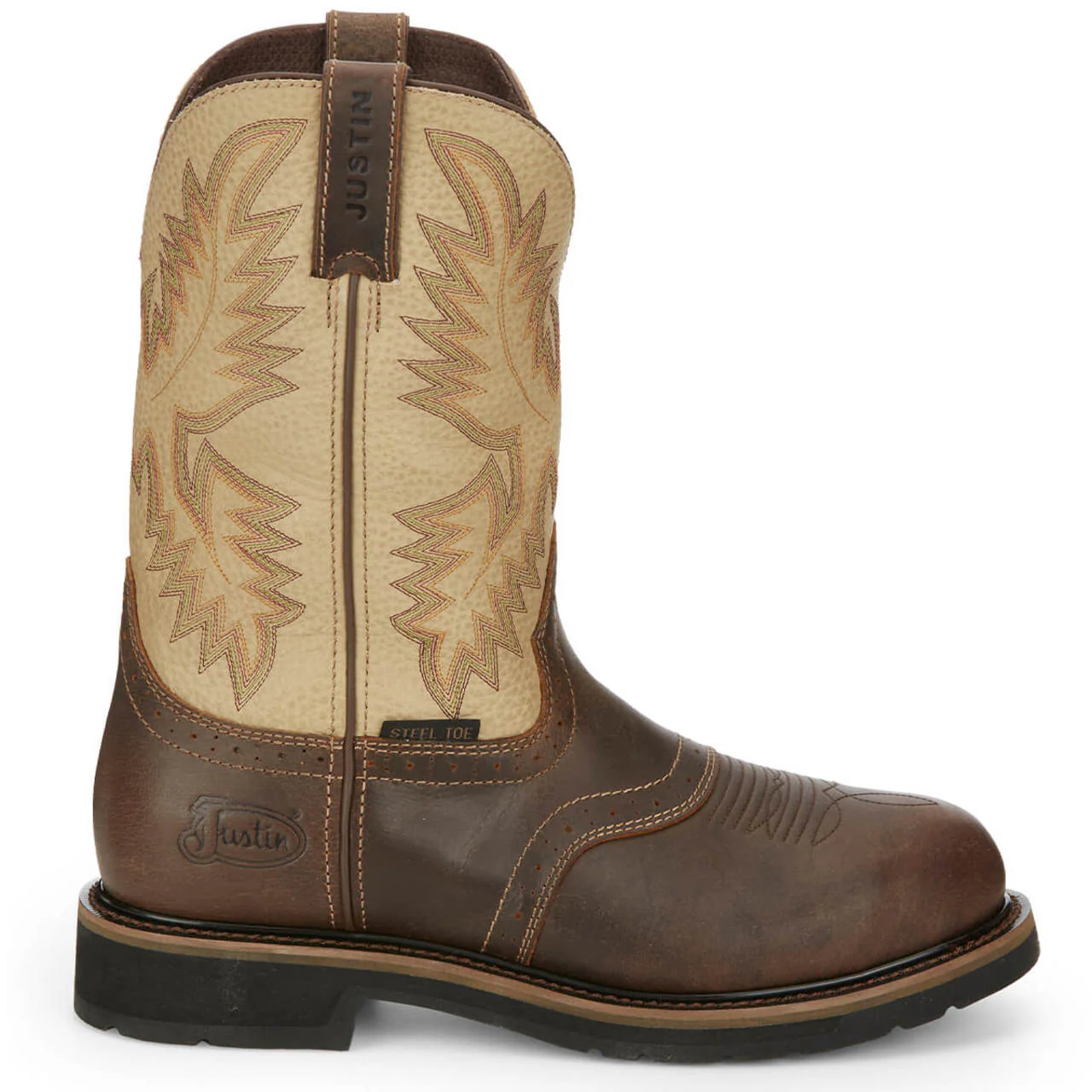 Justin Men's Superintendent 11" EH Steel Toe Boots, SE4661, Brown