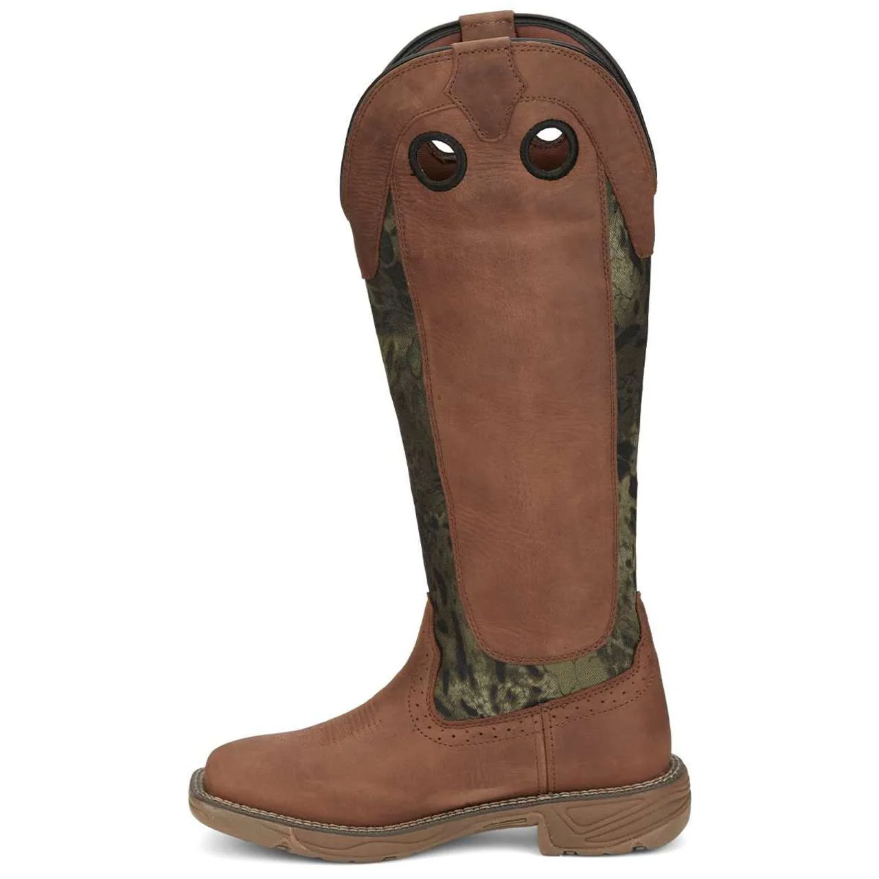 Justin Women's Rush 17" EH Snake Boots, SE4361, Brown - Image 4