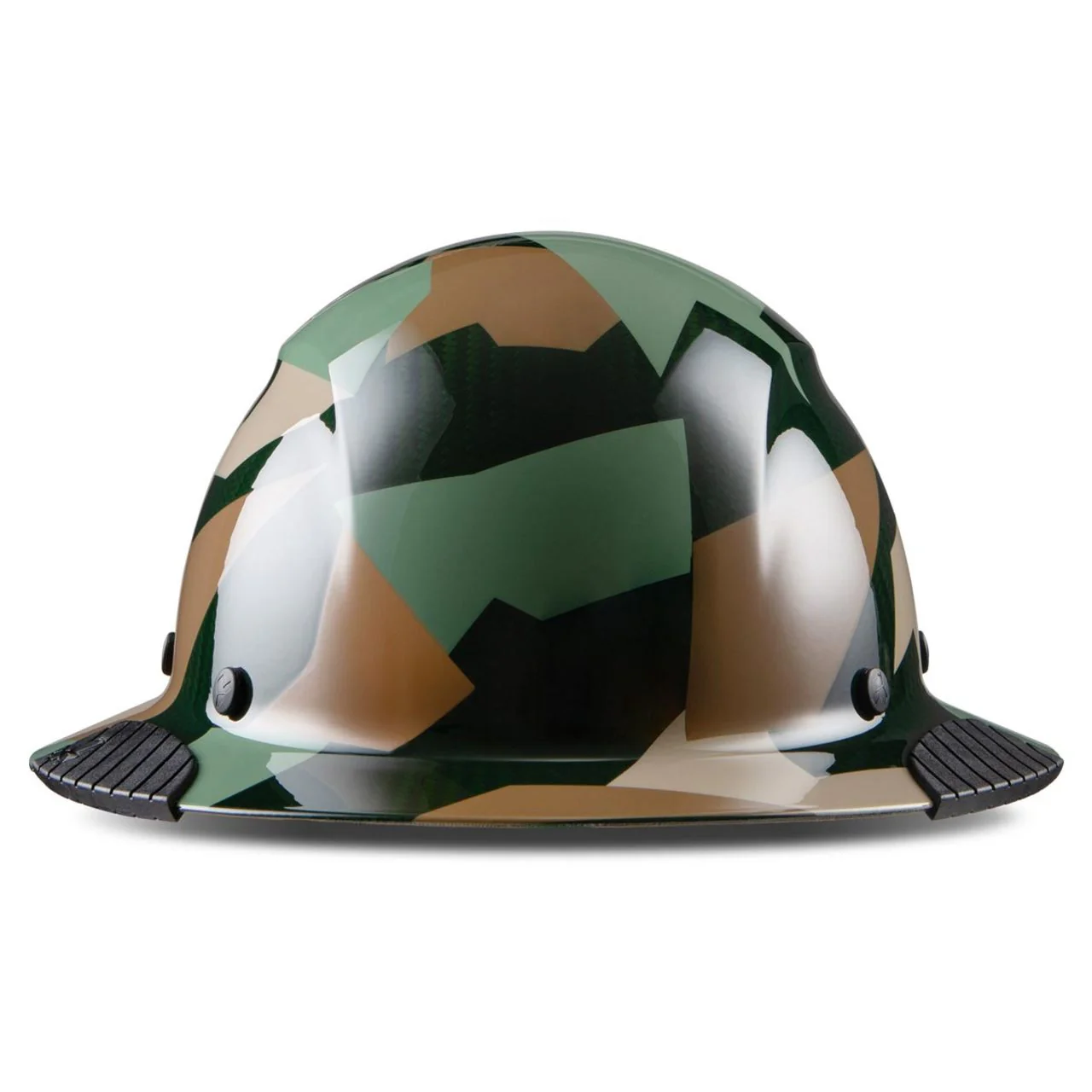 LIFT DAX Jungle Camo Carbon Fiber Full Brim Hard Hat - Image 3