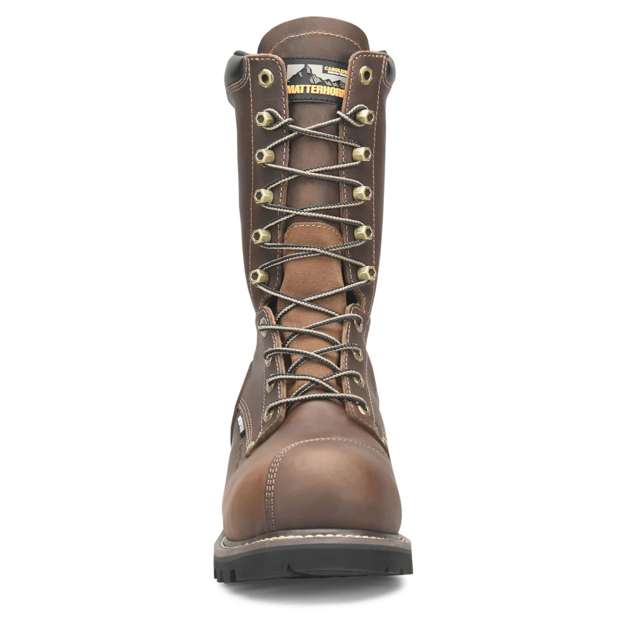 Matterhorn Men's ARC 10" Loggers Waterproof Composite Toe Boots, MT2510, Brown - Image 3