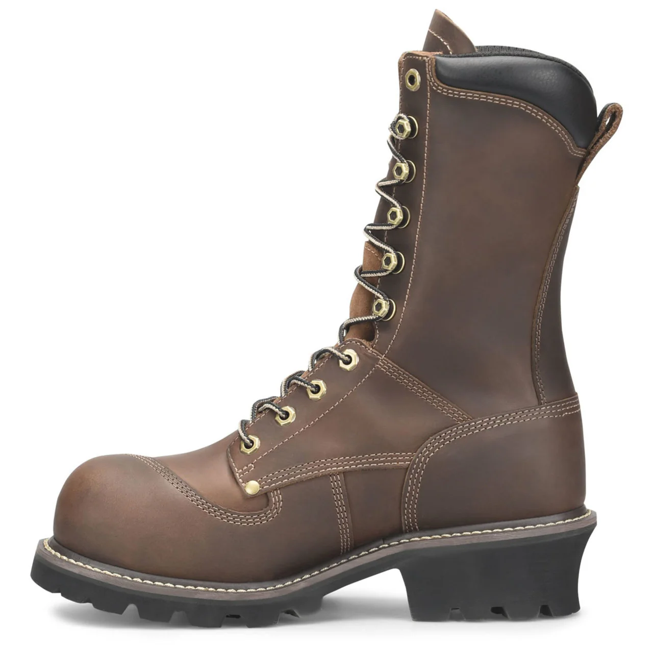 Matterhorn Men's ARC 10" Loggers Waterproof Composite Toe Boots, MT2510, Brown - Image 4