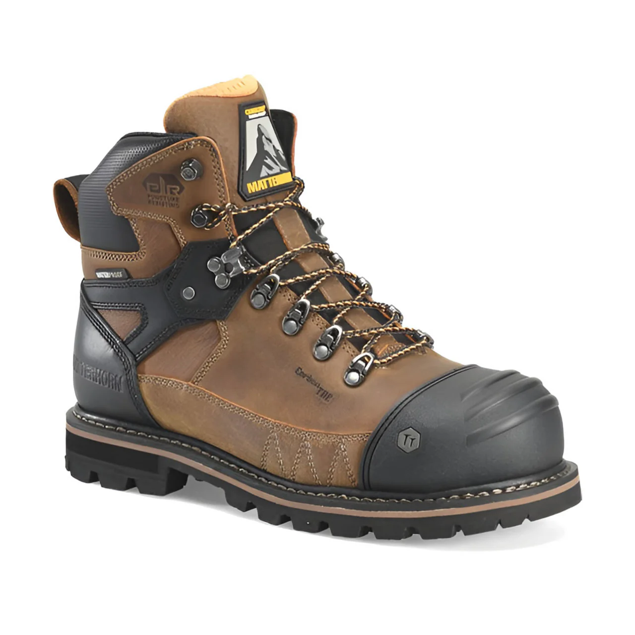 Matterhorn Men's I-BEAM 6" Hiker Waterproof EH Composite Toe Boots, MT2579, Brown - Image 2