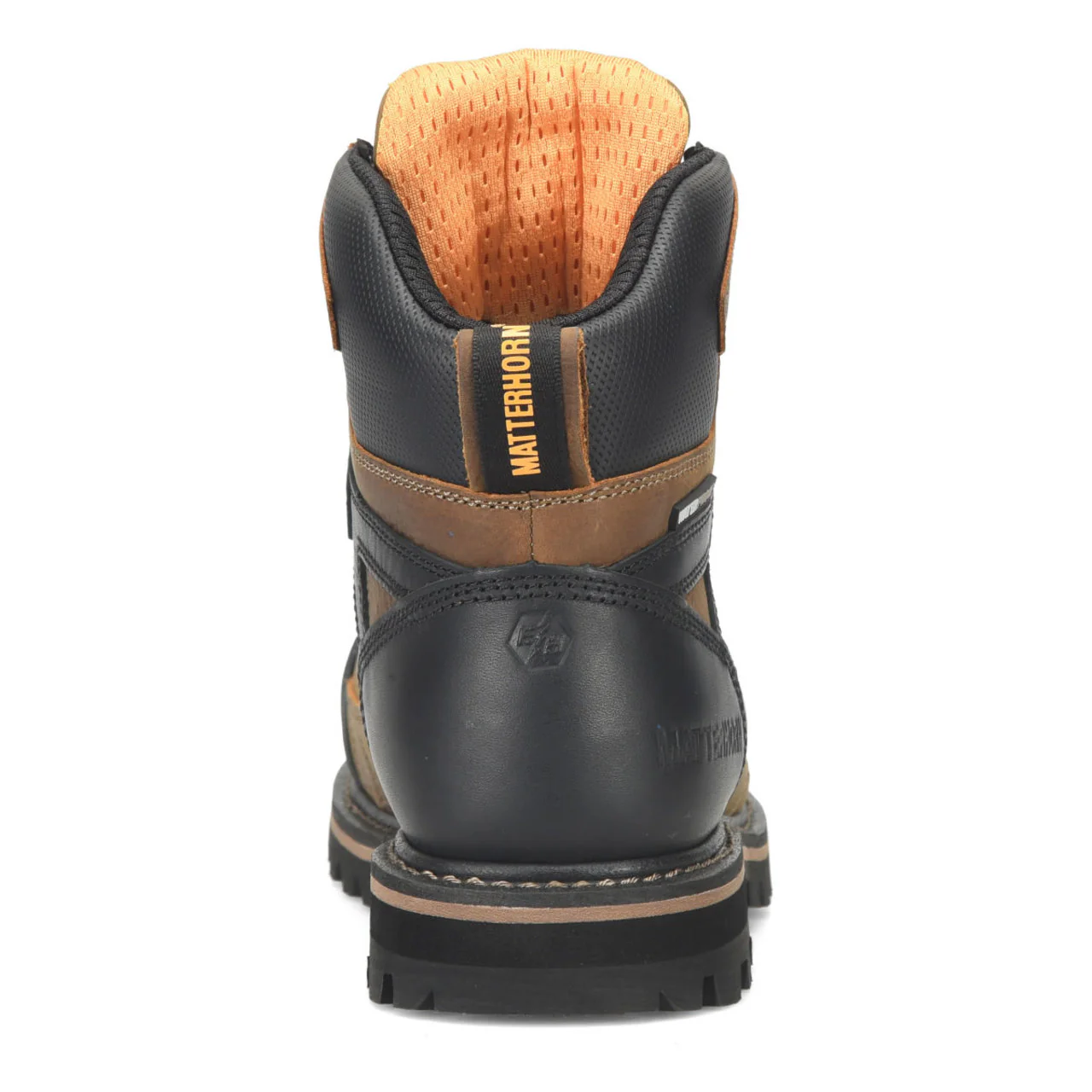 Matterhorn Men's I-BEAM 6" Hiker Waterproof EH Composite Toe Boots, MT2579, Brown - Image 6