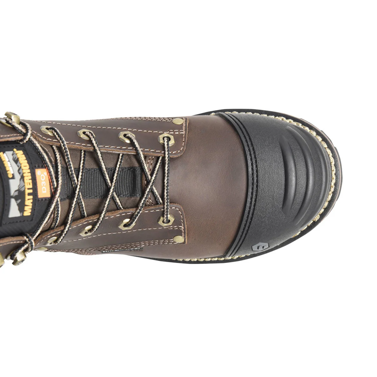 Matterhorn Men's 6" I-BEAM Waterproof EH Met-Guard Composite Toe Boots, MT2546, Brown - Image 2