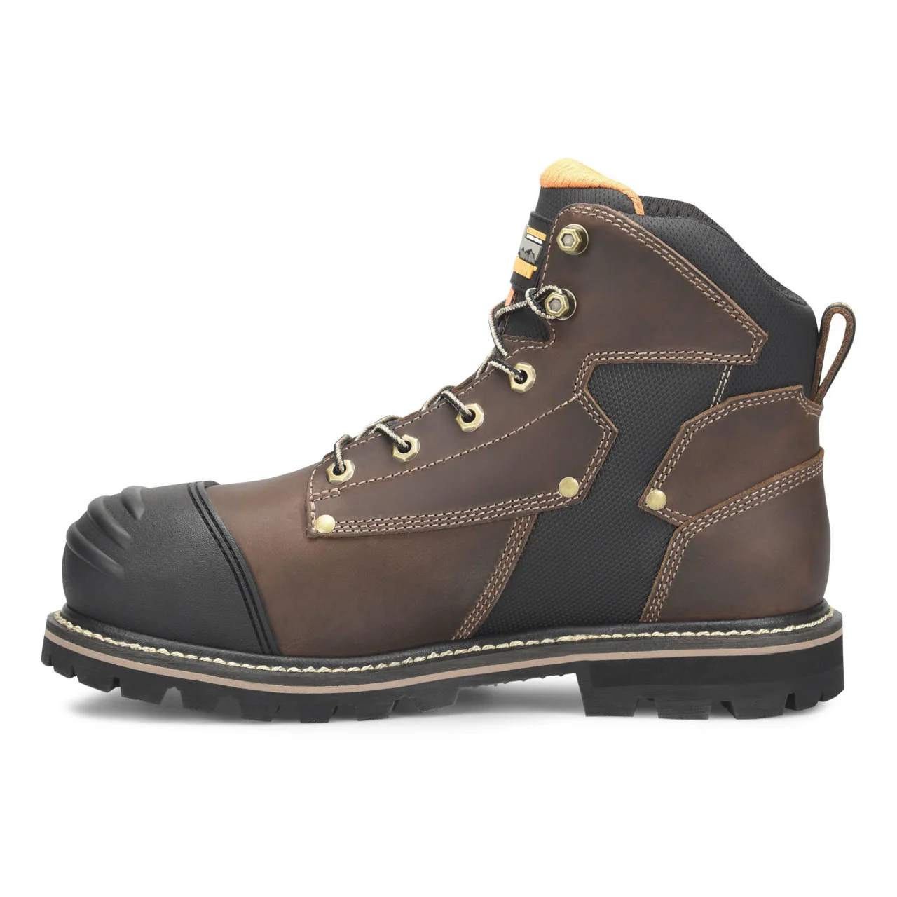 Matterhorn Men's 6" I-BEAM Waterproof EH Met-Guard Composite Toe Boots, MT2546, Brown - Image 4