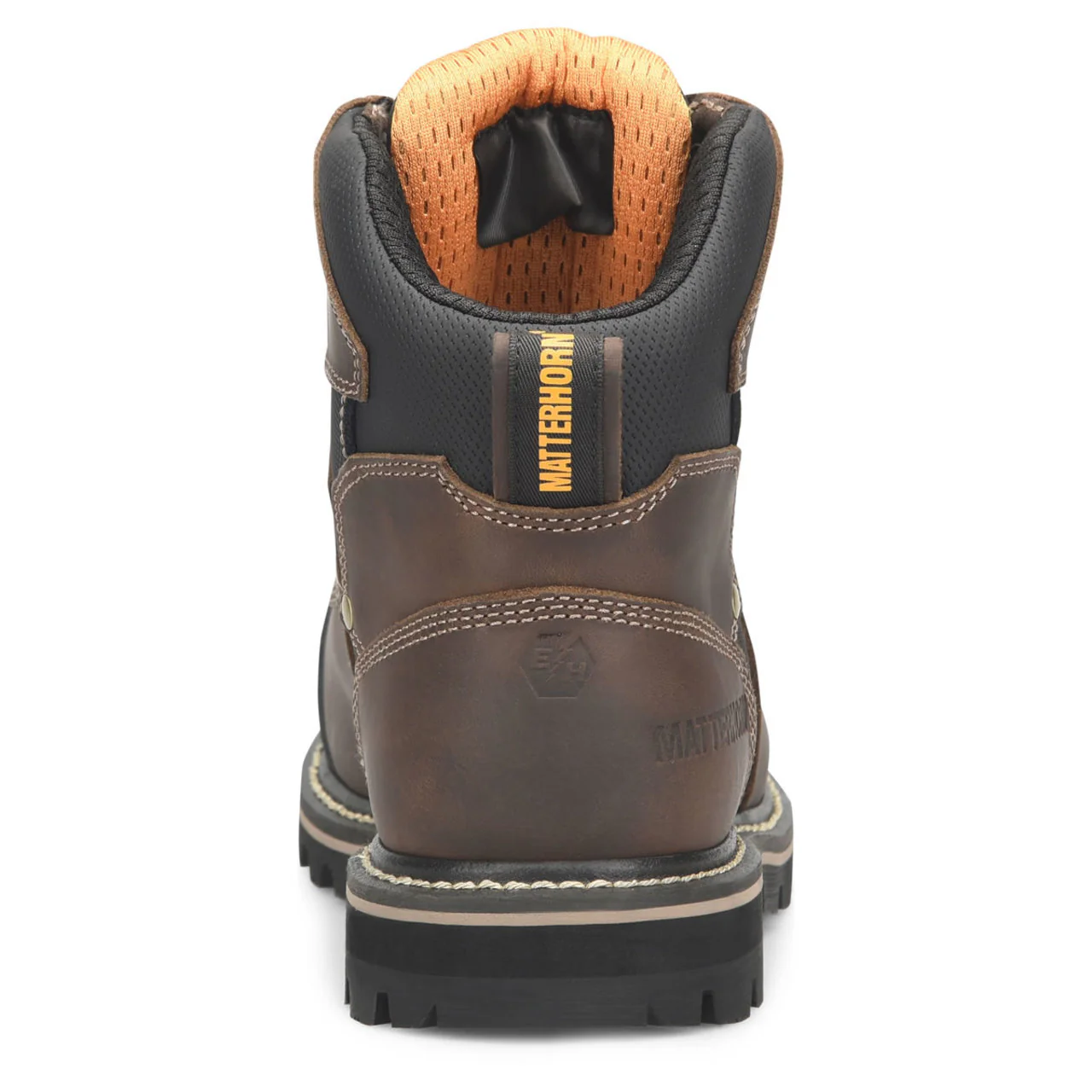 Matterhorn Men's 6" I-BEAM Waterproof EH Met-Guard Composite Toe Boots, MT2546, Brown - Image 5