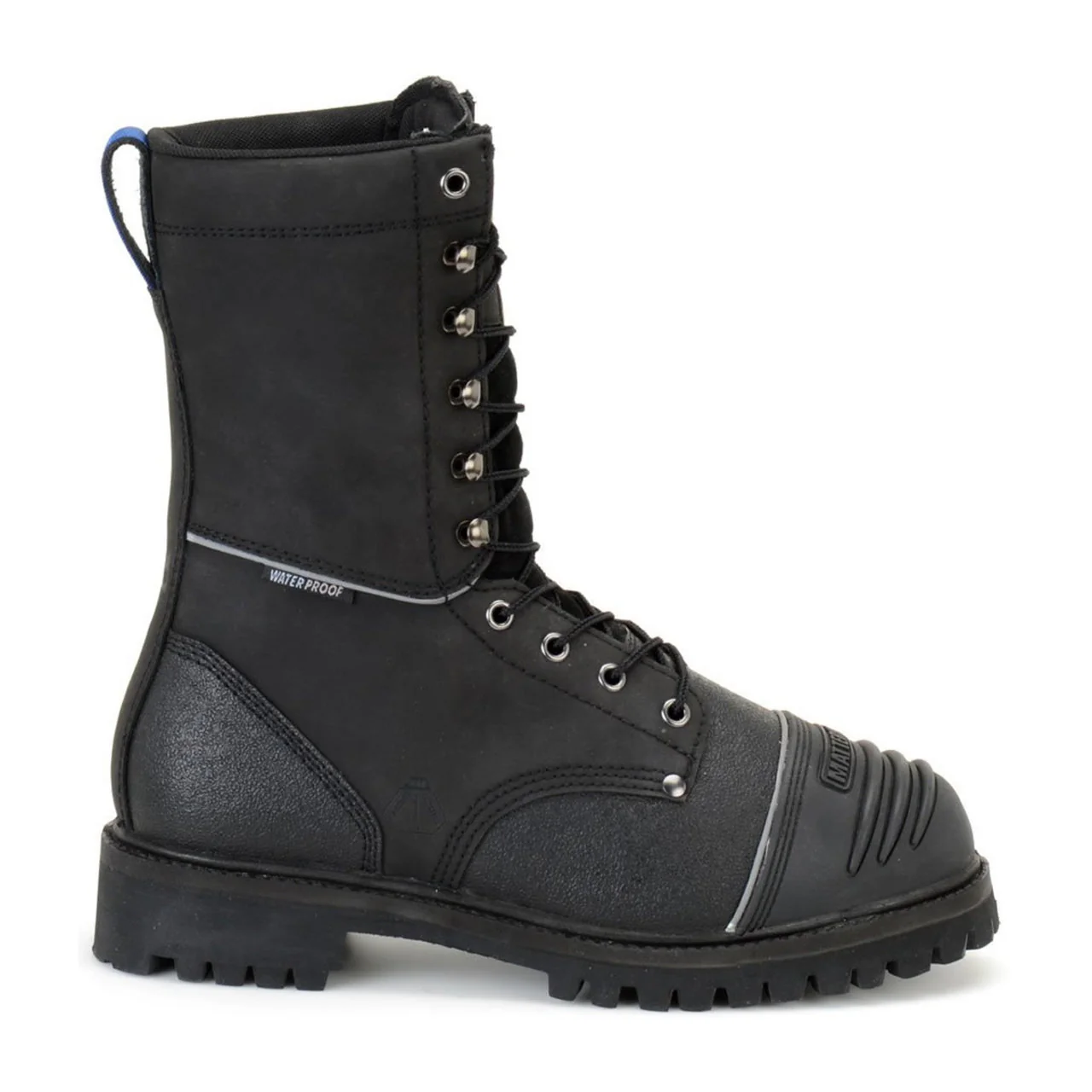 Matterhorn Men's Mulrooney 10" Waterproof EH Met-Guard Steel Toe Boots, MT903, Black