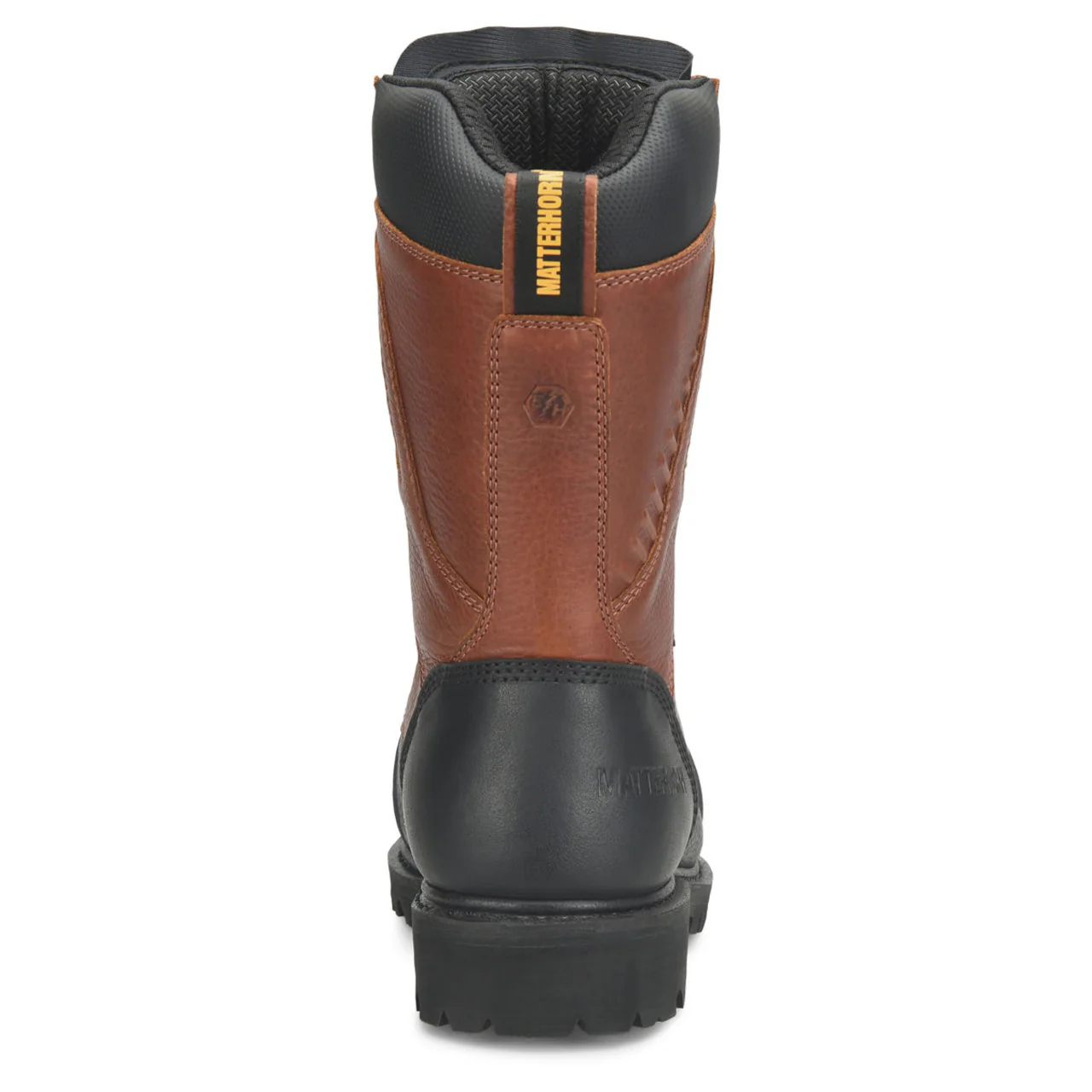 Matterhorn Men's NICKEL 12" Waterproof EH Met-Guard Carbon Composite Toe Boots, MT2575, Brown - Image 5