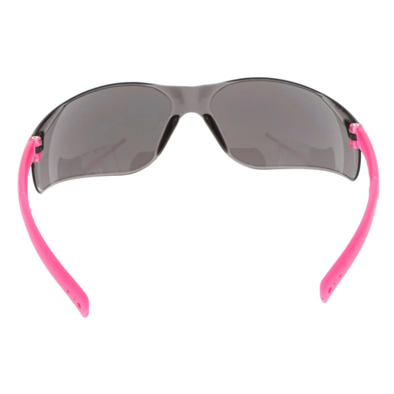 MCR BearKat BK2 Small Frame Safety Glasses - Gray Lens - Non-Slip Pink Temple - Image 5