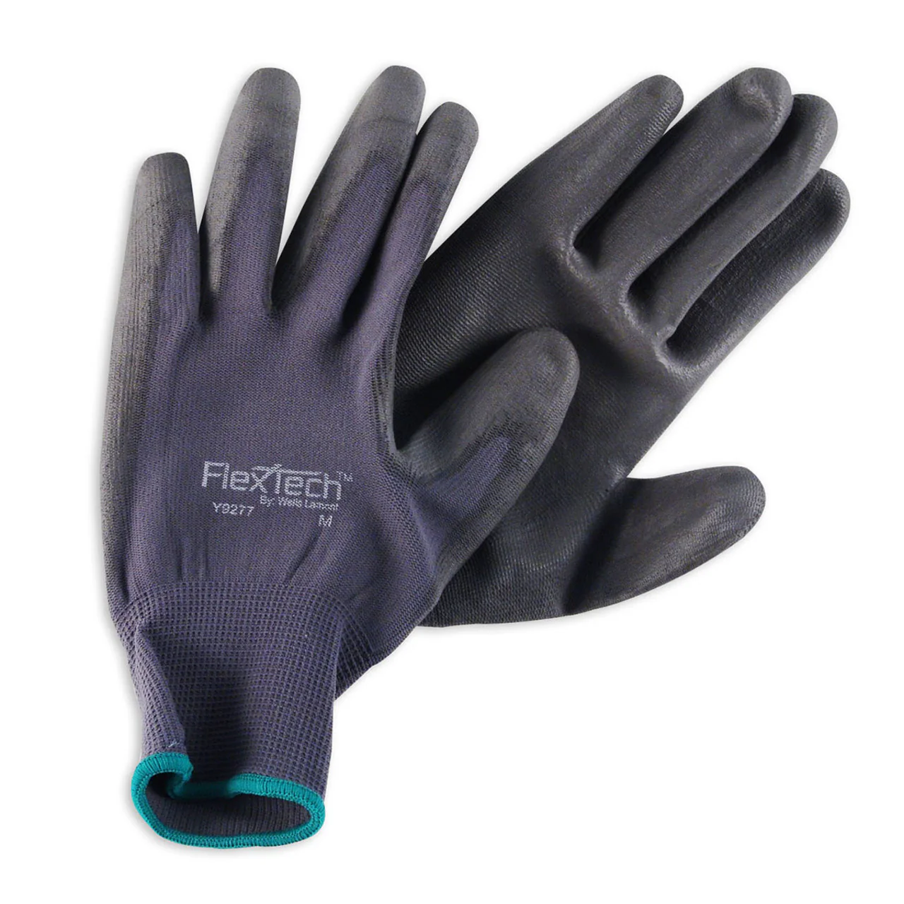 Wells Lamont Y9277 Gray A1 Cut Polyurethane Coated Gloves, Gray - Image 2