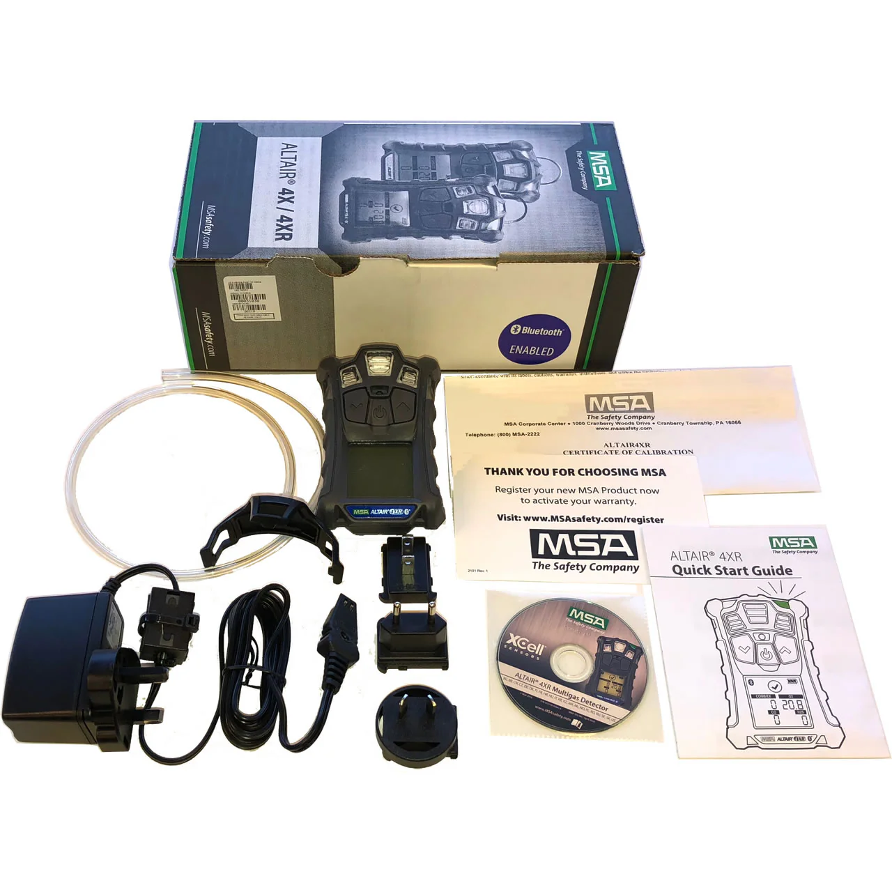 MSA ALTAIR 4XR Multigas Detector (LEL, O2, H2S & CO), Global Charger, 10178560 - Image 4