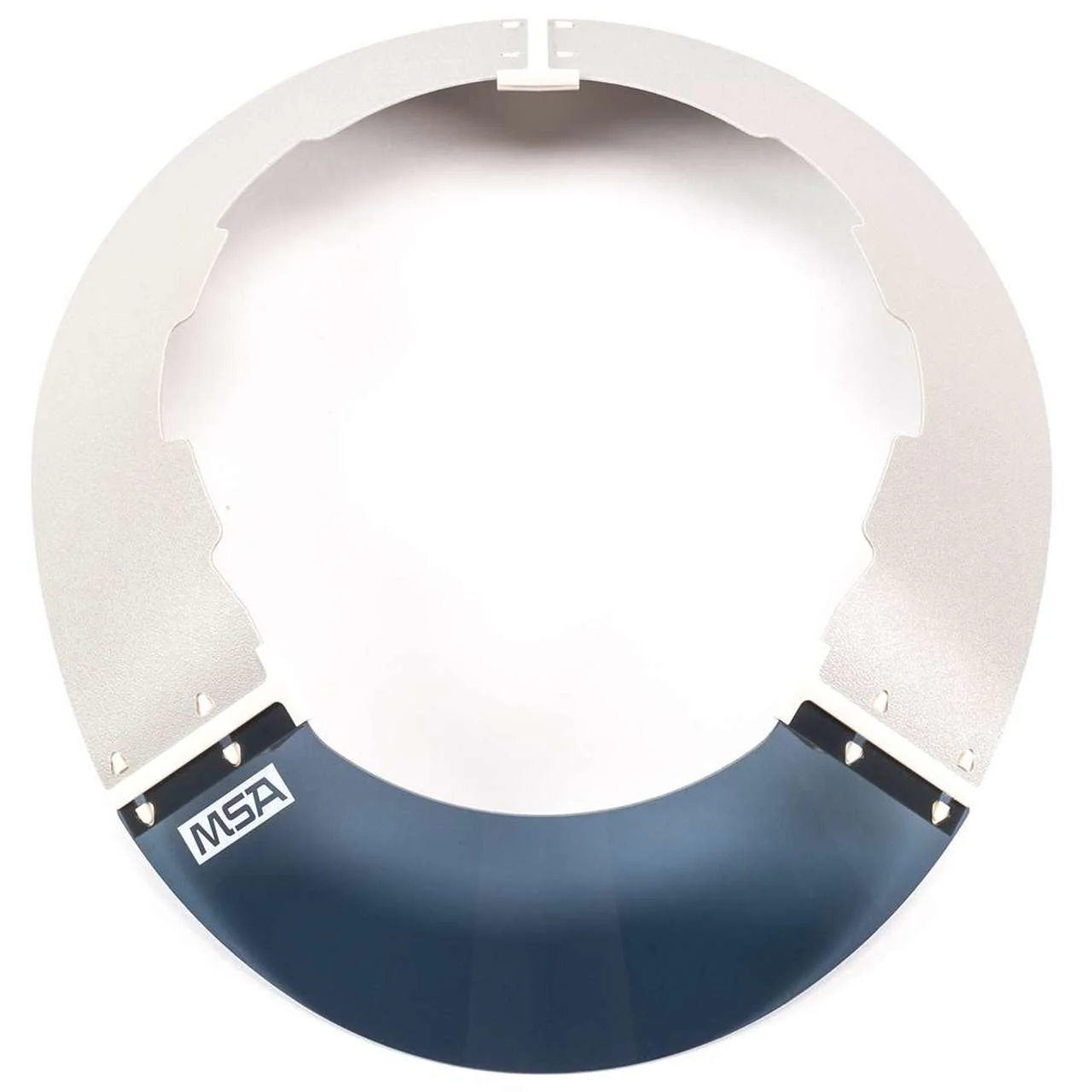MSA Sun Shield for V-Gard Cap-Style Hard Hats, 697290, Gray/Blue - Image 2