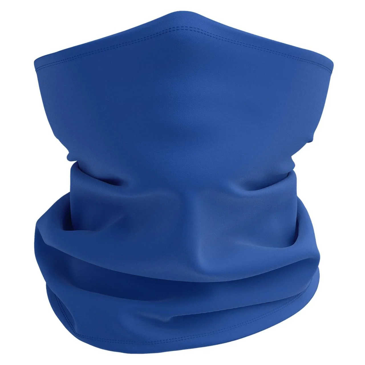 Rugged Blue Multipurpose Neck Gaiter Face Mask - Image 5