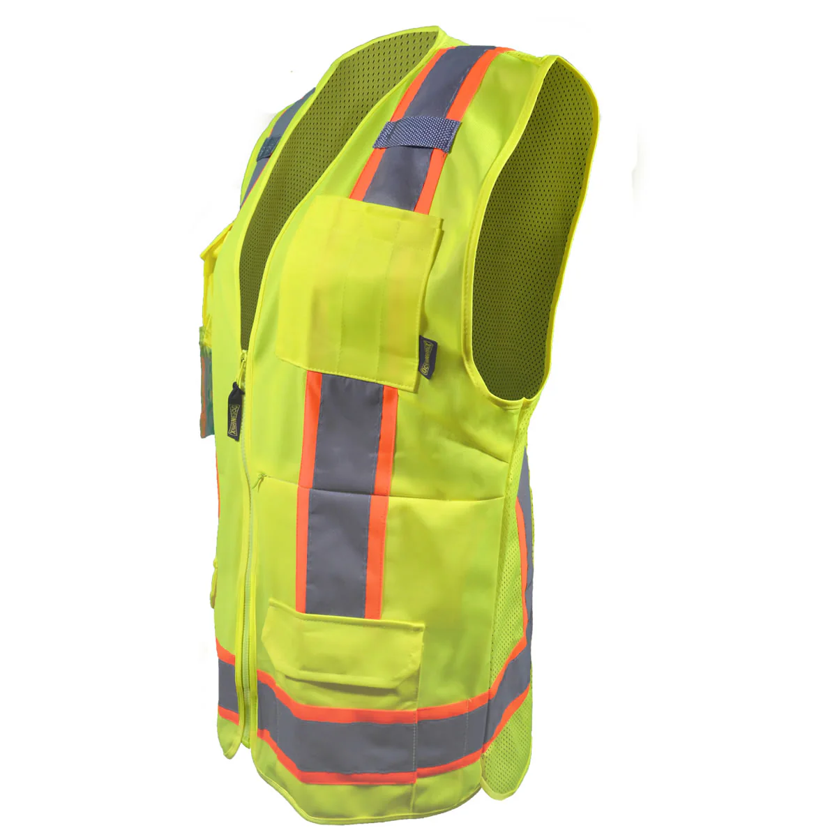 OccuNomix Women's Hi-Vis Type R Class 2 Sustainable Surveyor Safety Vest, LUX-RYSMW - Image 2