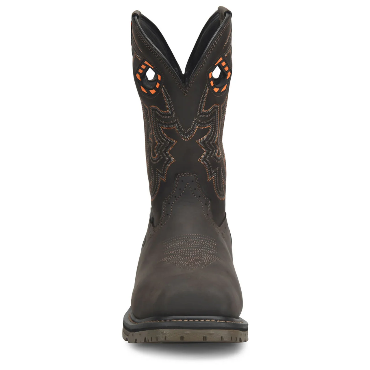 Phantom Rider Men's Bruner 11" EH Met-Guard Composite Toe Boots, PH5011, Dark Brown - Image 3