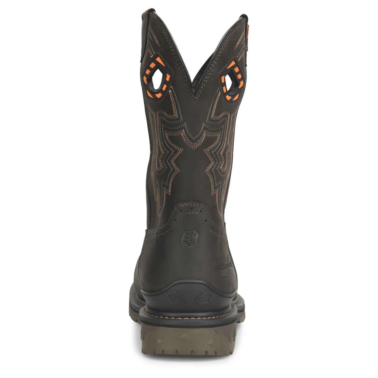 Phantom Rider Men's Bruner 11" EH Met-Guard Composite Toe Boots, PH5011, Dark Brown - Image 5