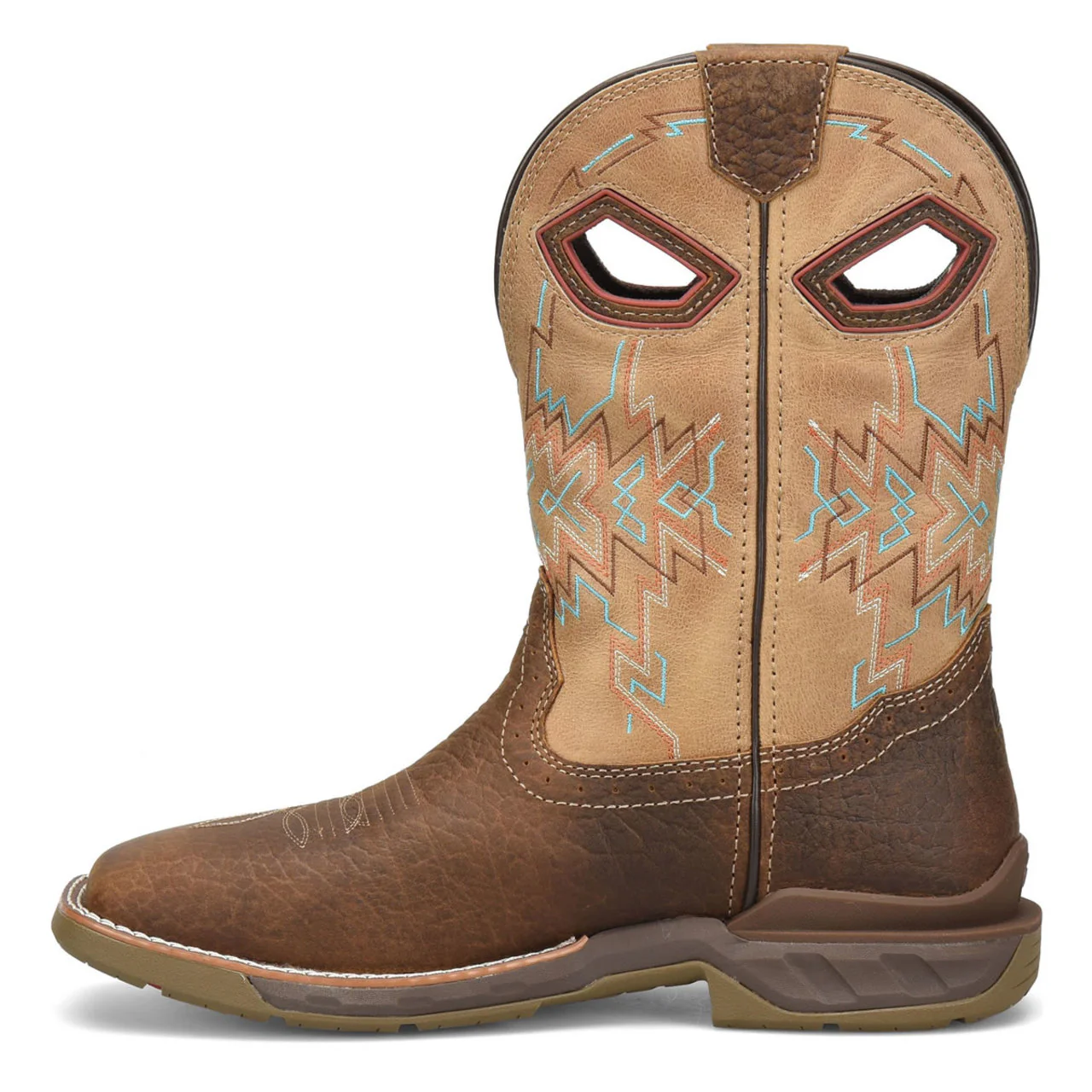 Phantom Rider Men's Clem 11" Roper Soft Toe Boots, DH5361, Brown - Image 4