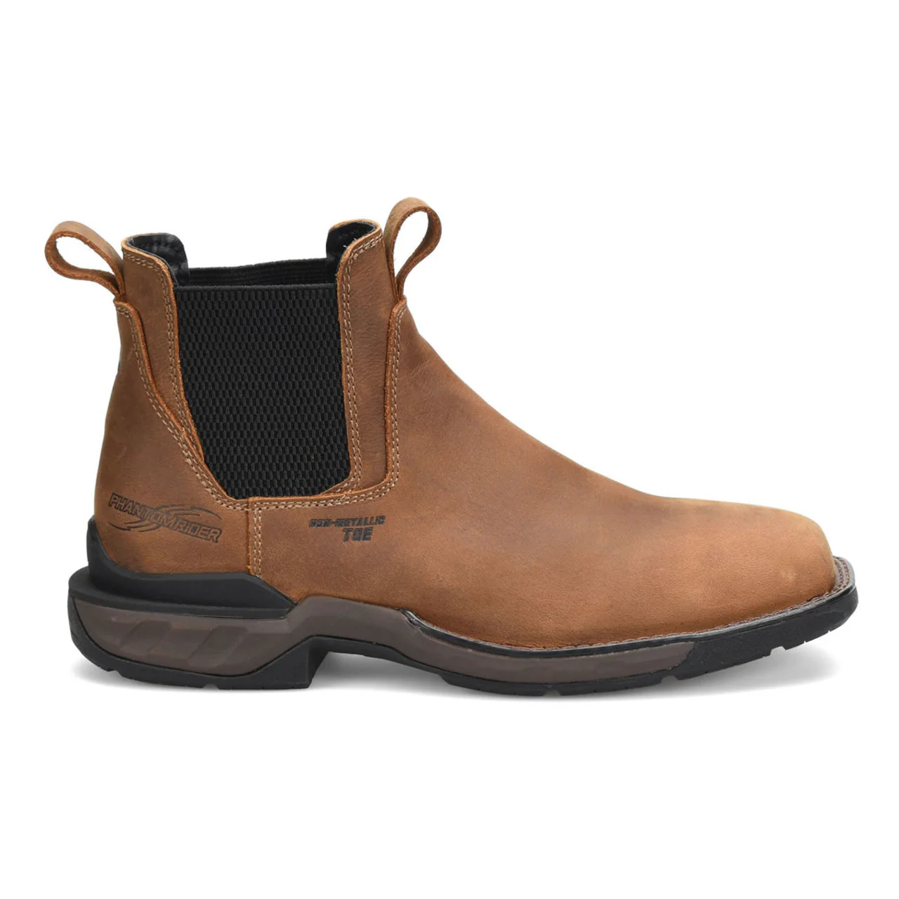 Phantom Rider Men's Heisler 5" Romeo Soft Toe Boots, DH5363, Brown